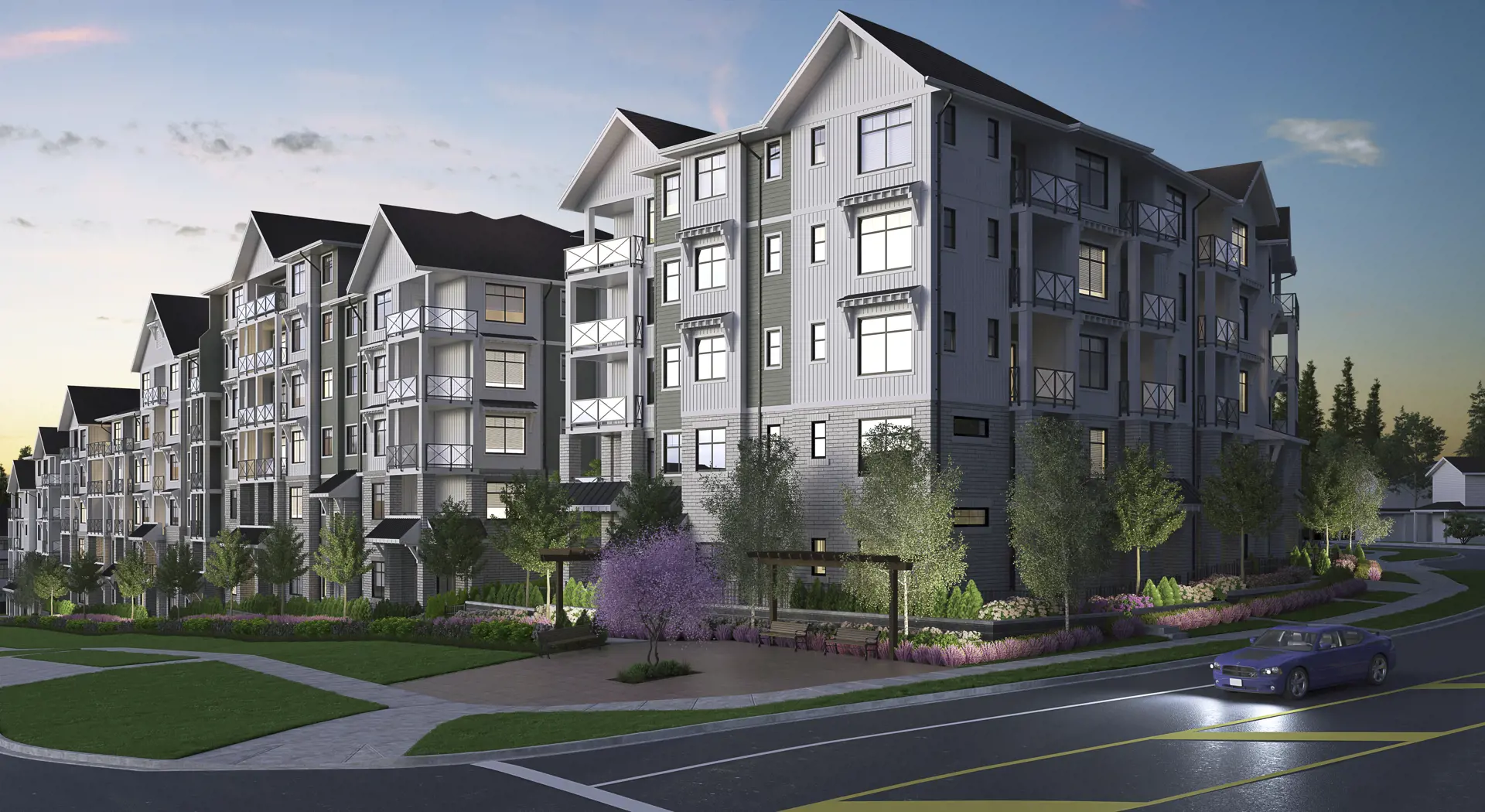 Southaven condos located at 3300 King George Boulevard, Surrey, BC image