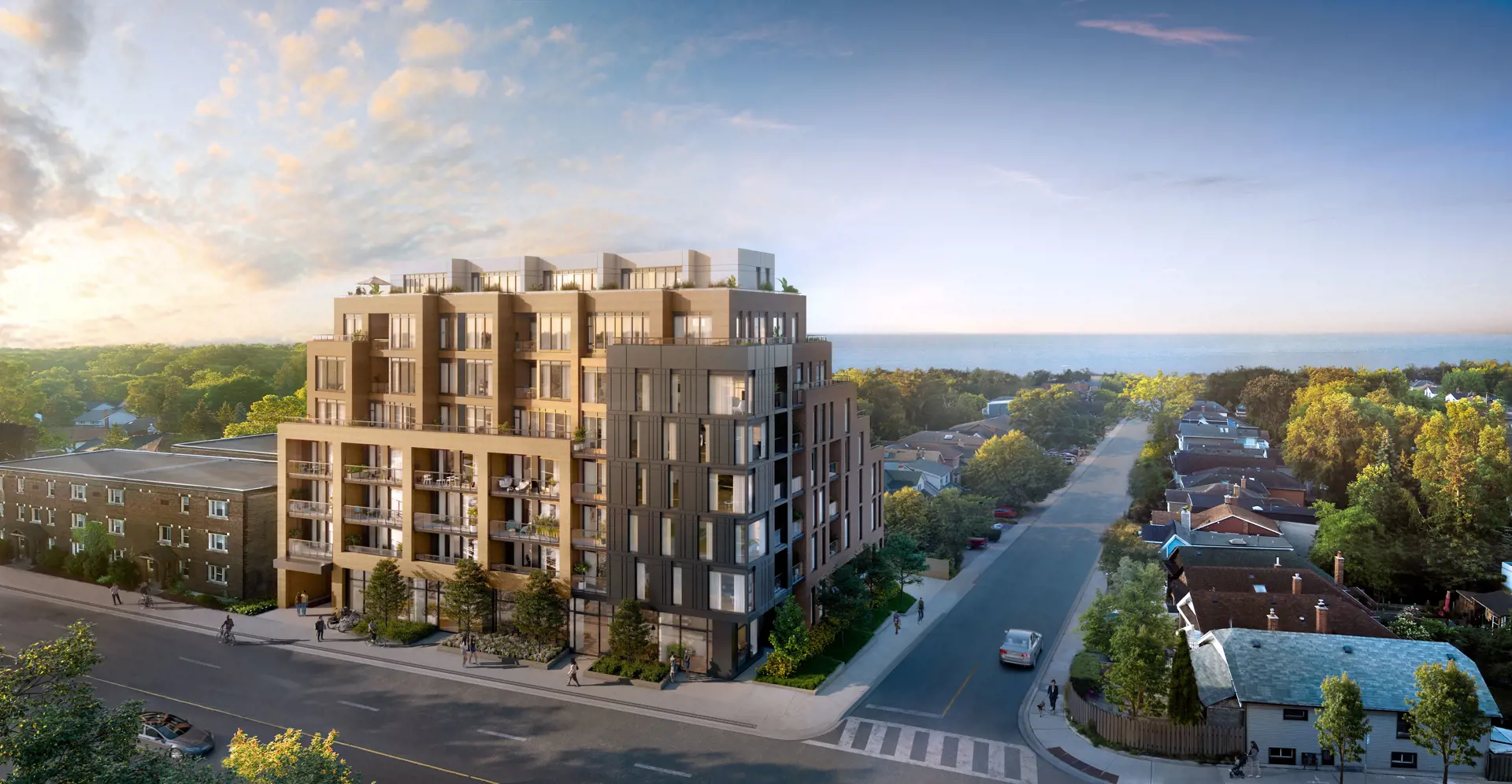 Courcelette Condos located at 1161 Kingston Road, Toronto, ON image