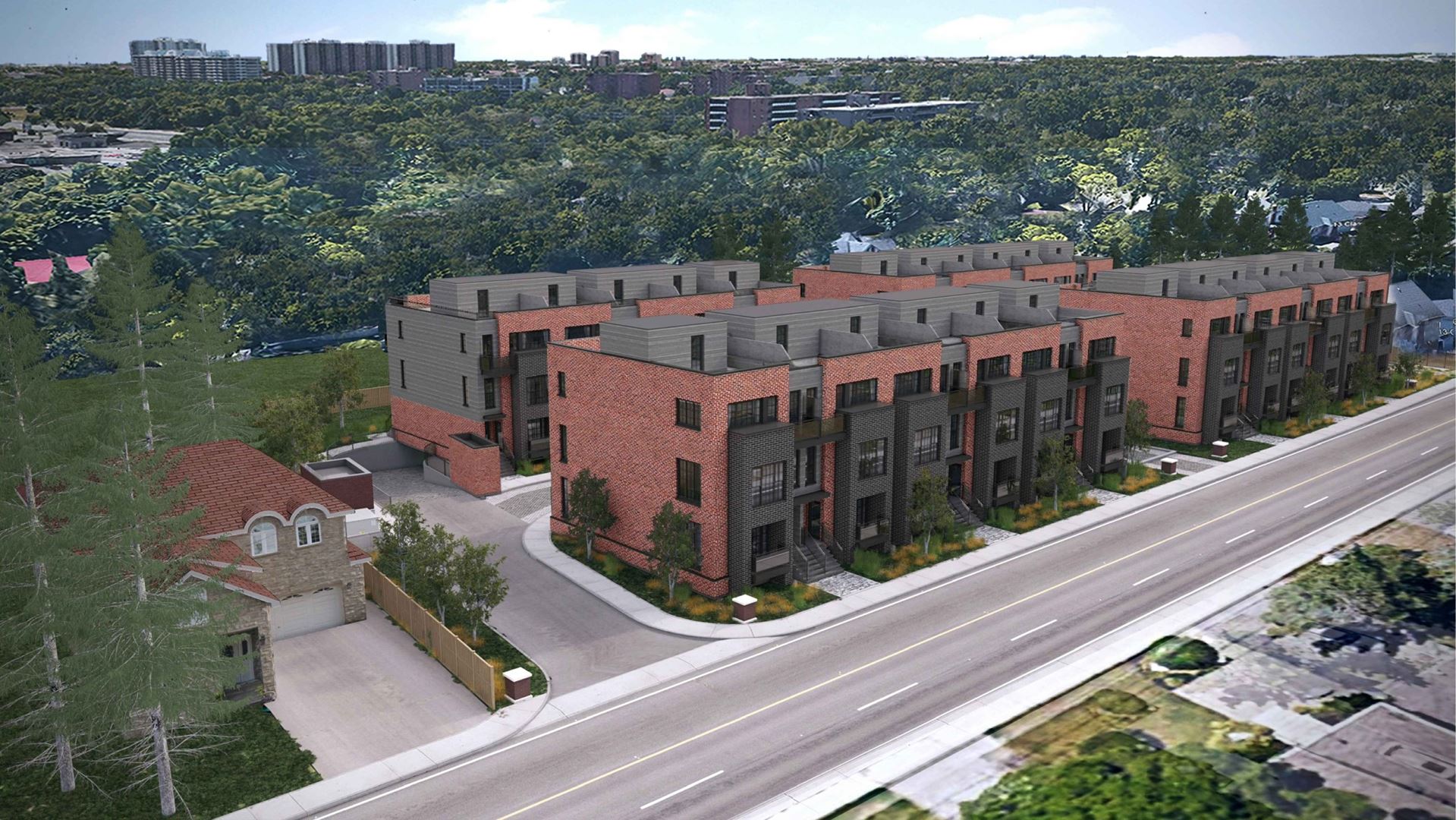Rosewood Urban Towns located at 17 Clarence Street, Brampton, ON image