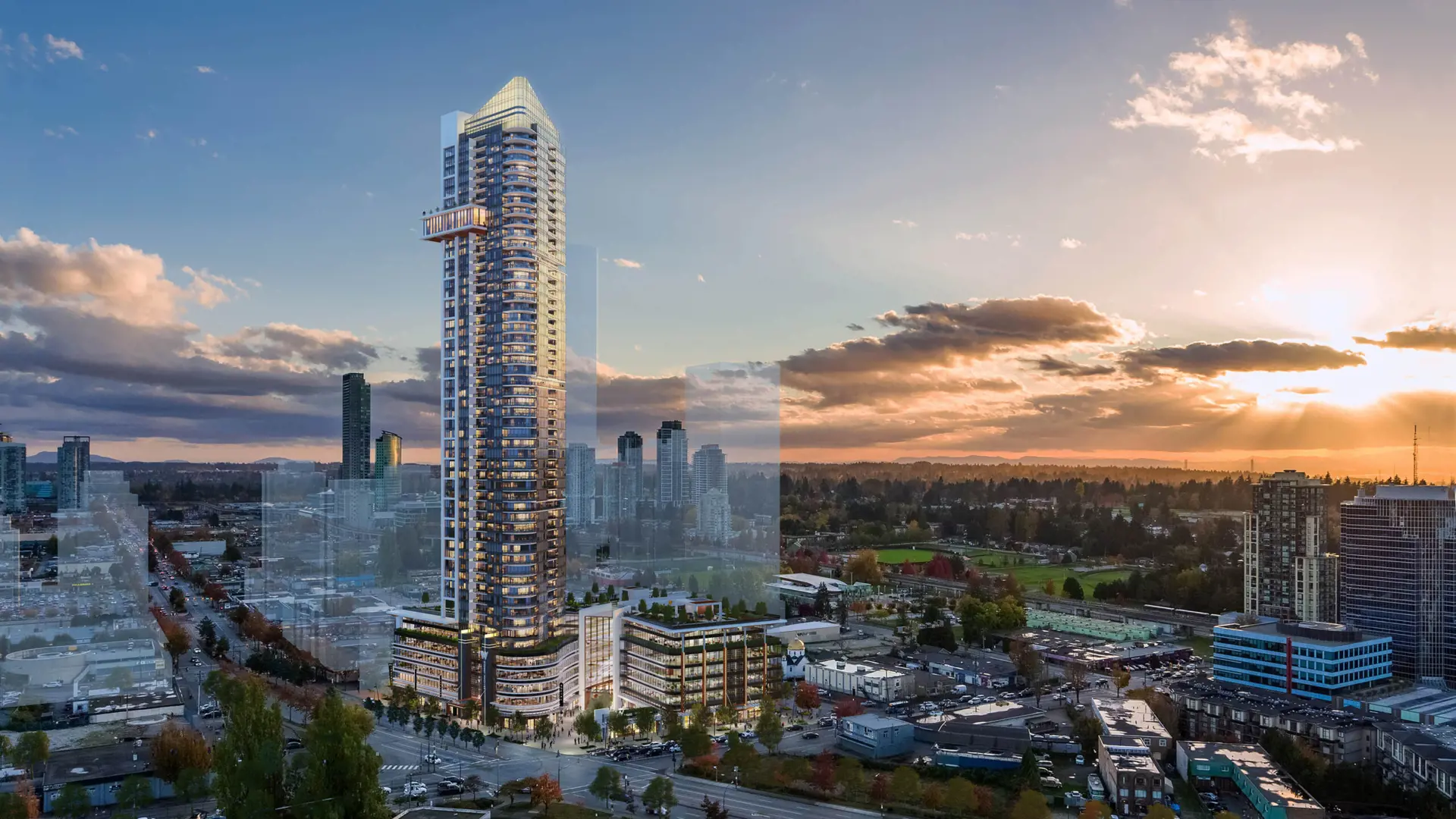 Whalley Station Condos located at  10761 King George Boulevard, Surrey, BC  image