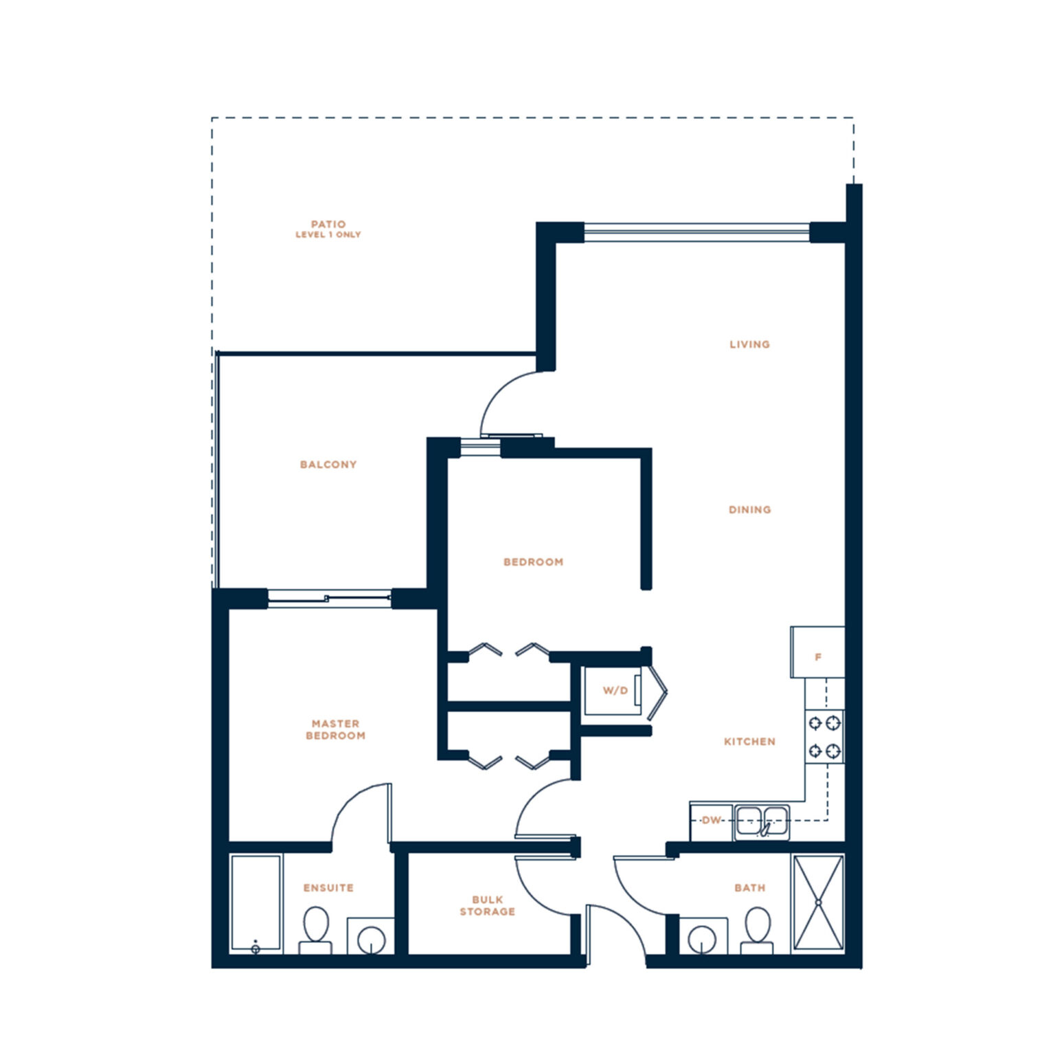 C1 Floor Plan of Clarendon Heights Condos with undefined beds