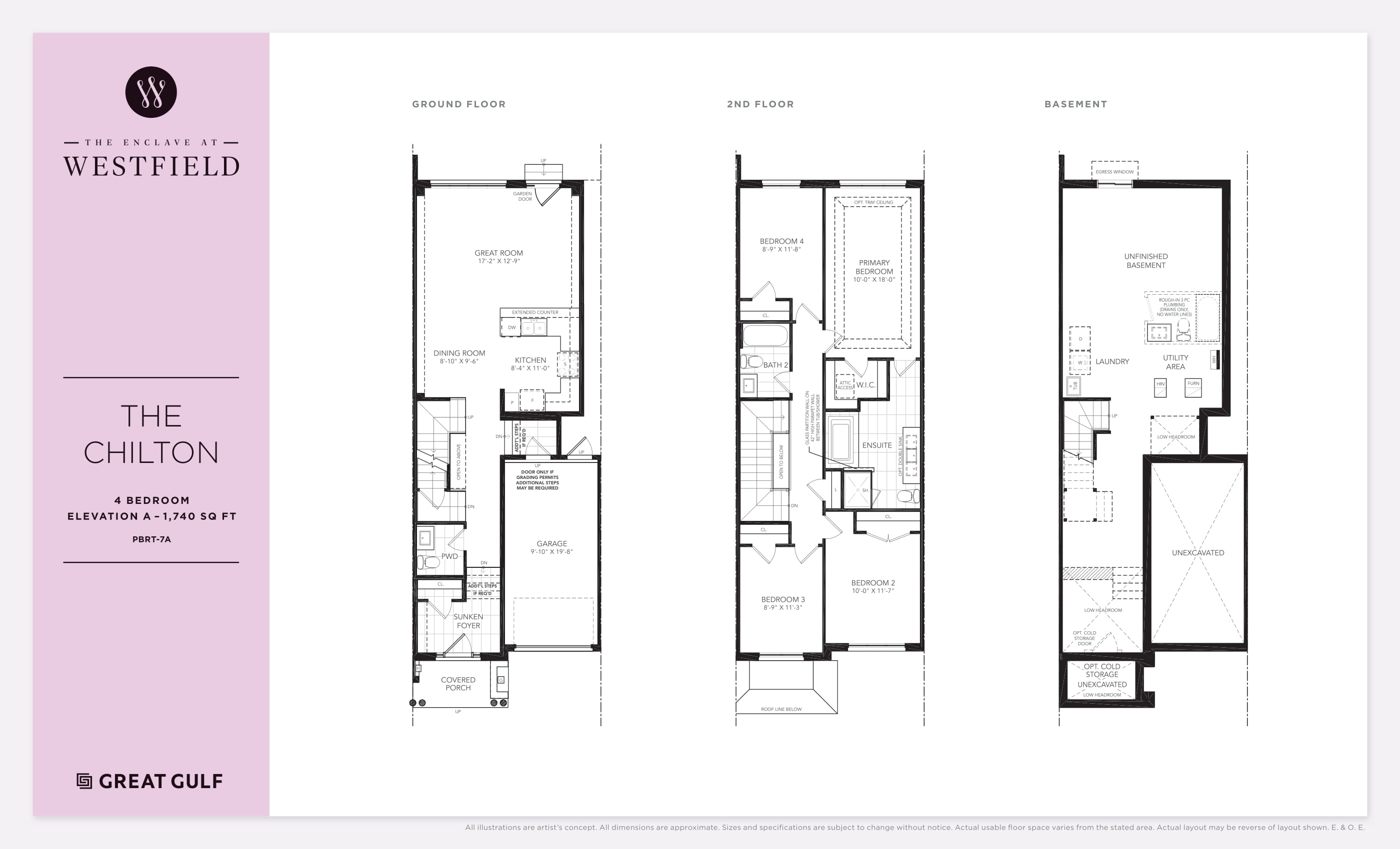  Floor Plan of Westfield - Phase 4 with undefined beds