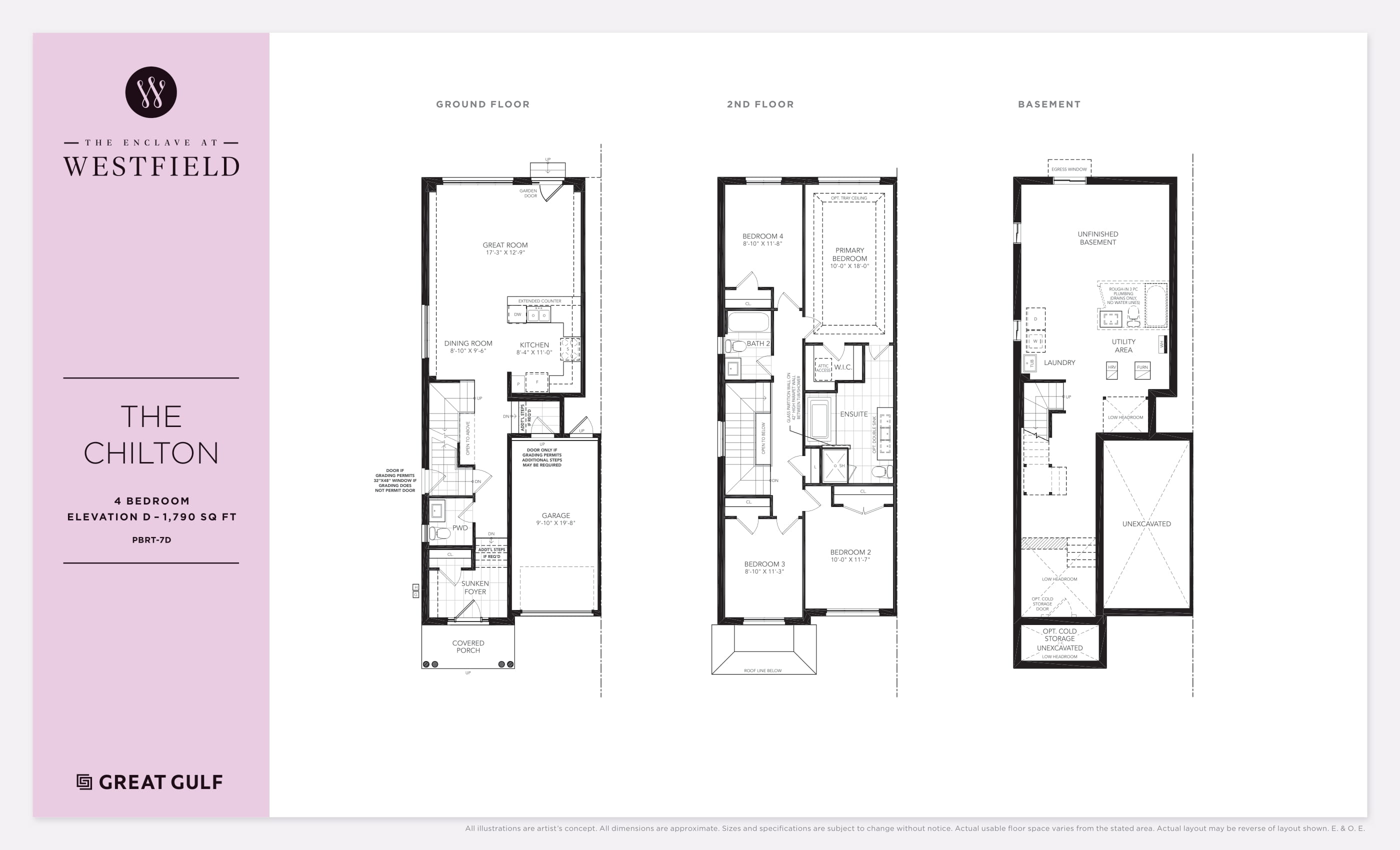  Floor Plan of Westfield - Phase 4 with undefined beds