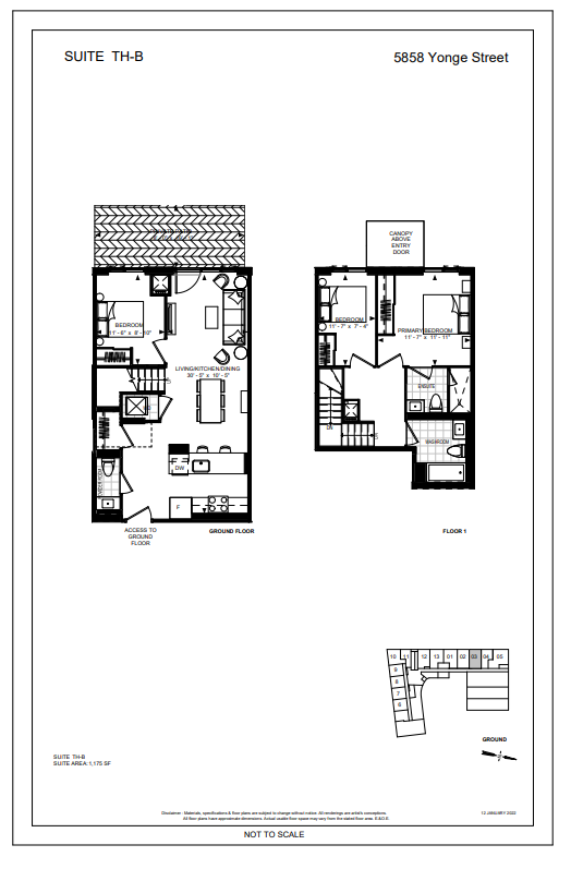  Floor Plan of Plaza on Yonge Condos with undefined beds