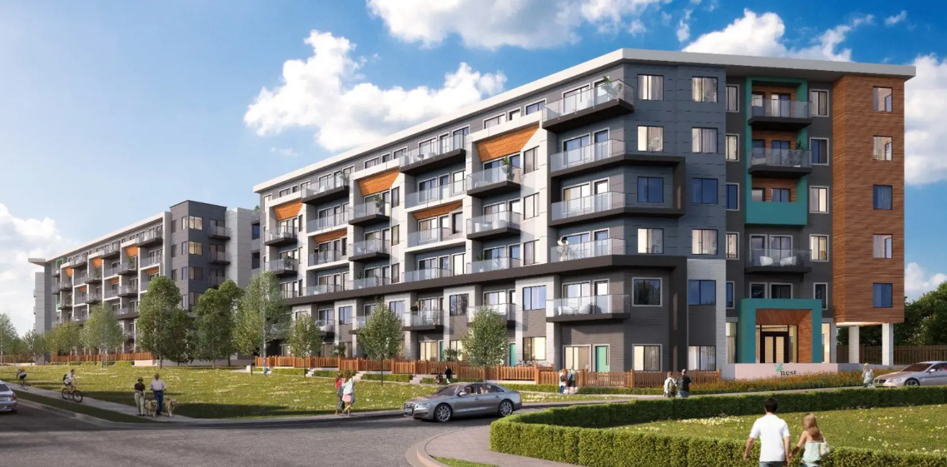 Nest Condos located at 6081 King George Boulevard, Surrey, BC image