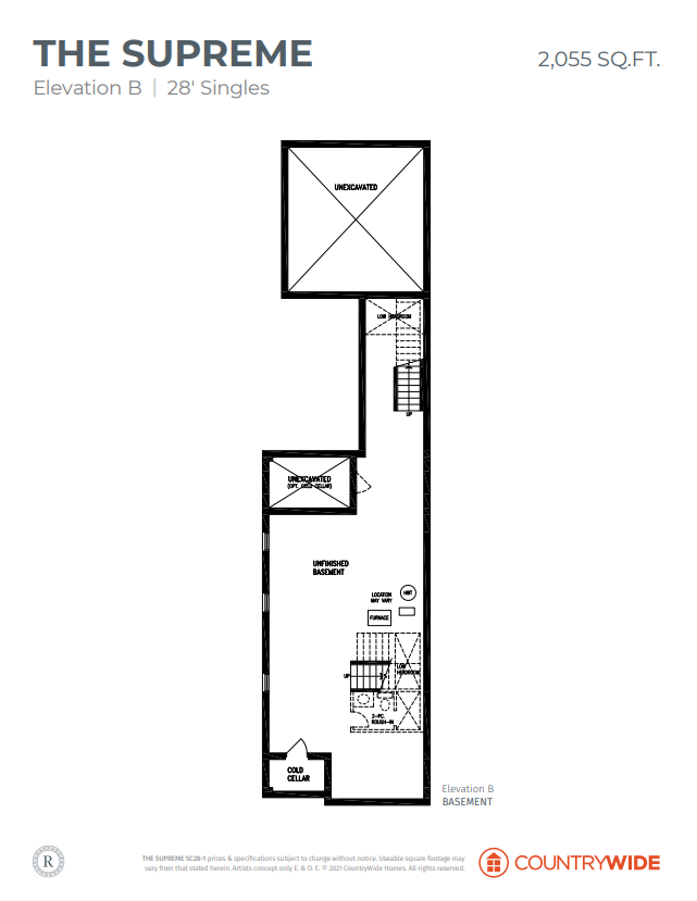  Floor Plan of South Cornell Homes with undefined beds