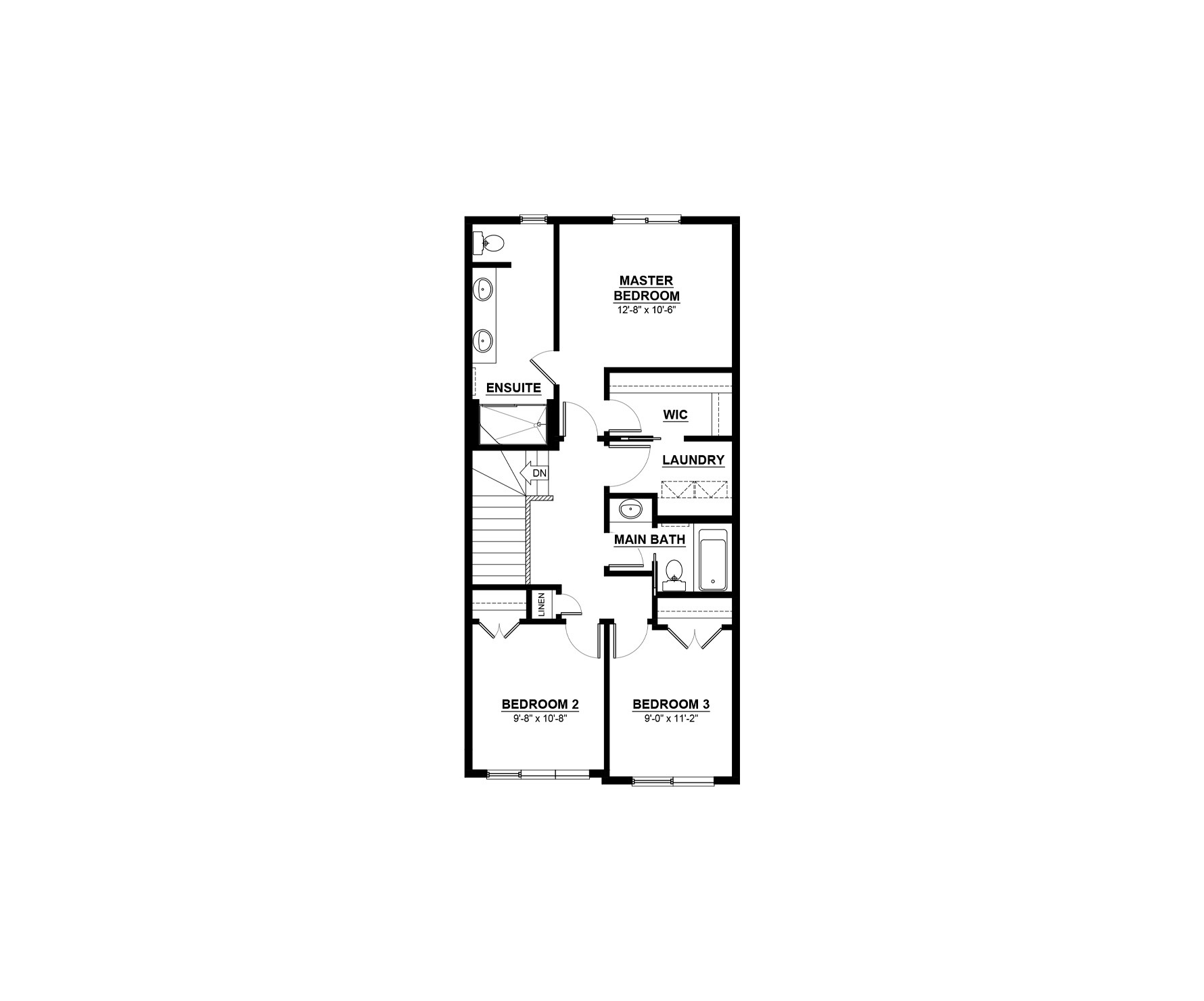 NEXO-Z Floor Plan of Saxony Glen by Daytona Homes with undefined beds