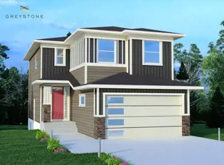 Greystone - Elevations by Green Cedar Homes located at River Avenue & Griffin Road East,  Cochrane,   AB image
