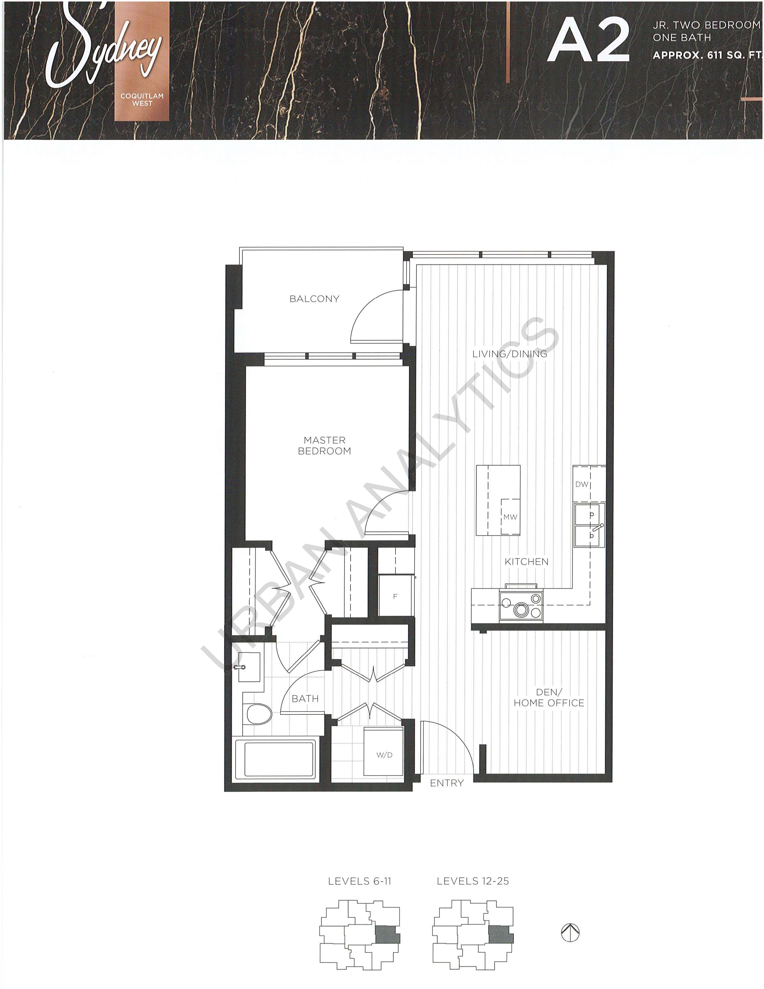 Floor Plan of Sydney Condos with undefined beds