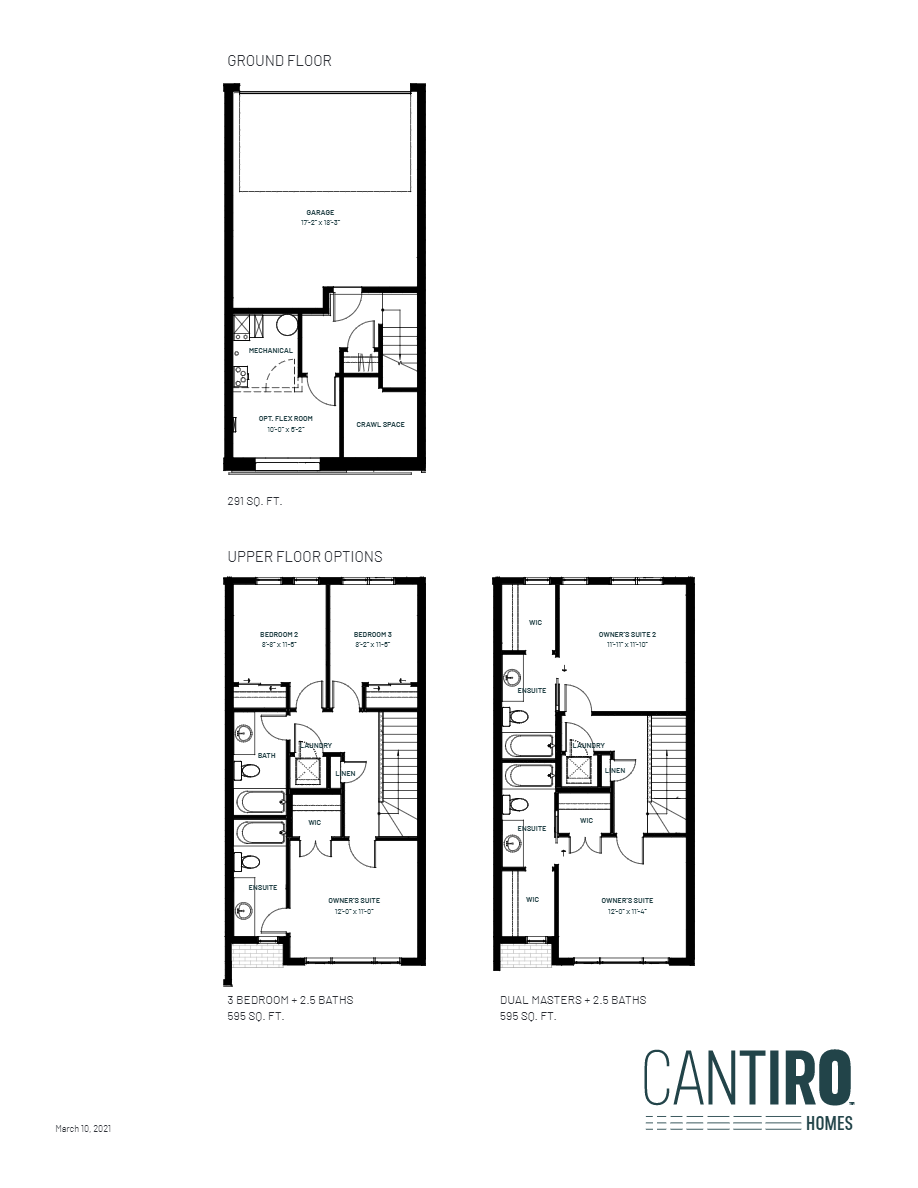 Madrid Floor Plan of Cantiro Towns One at Keswick with undefined beds