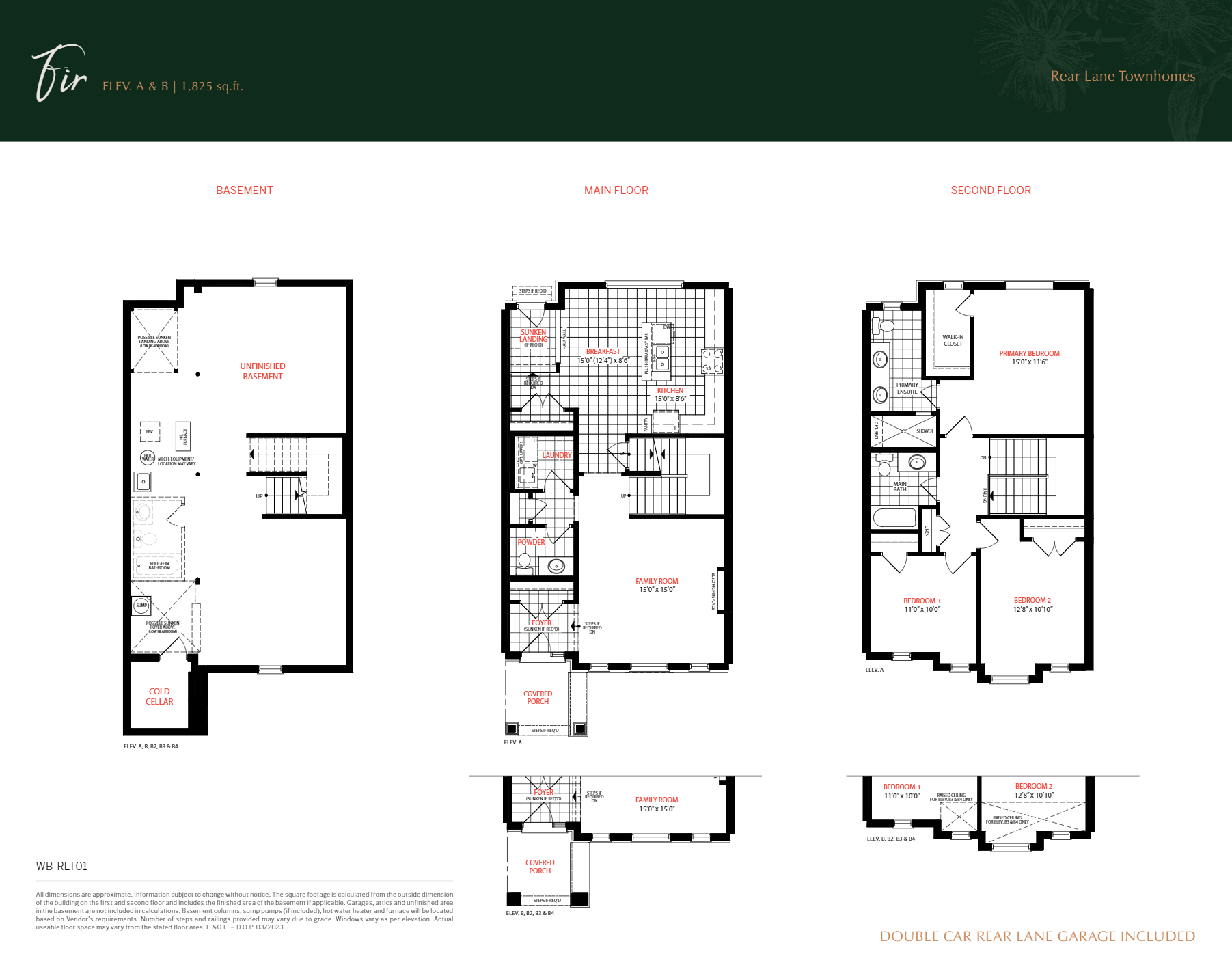  Floor Plan of West Brant Heights Towns with undefined beds
