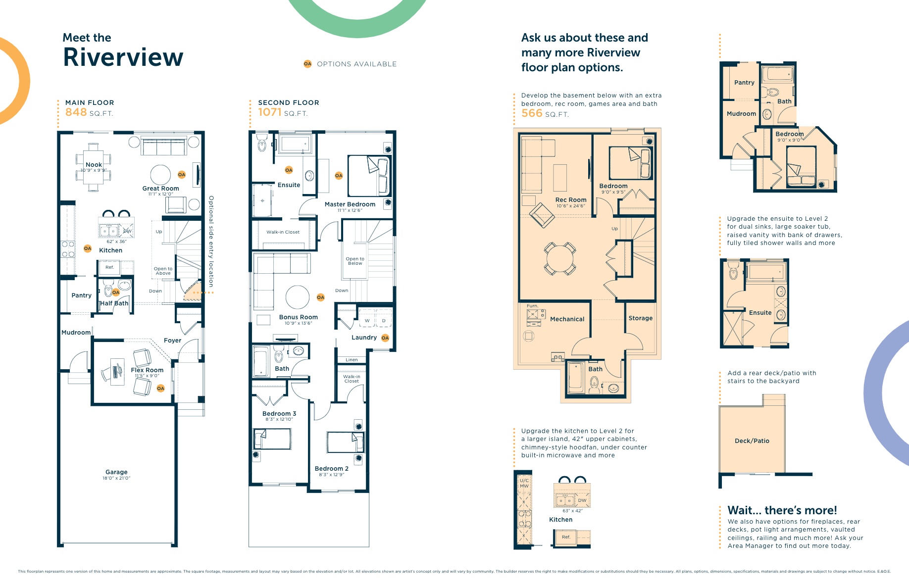 Riverview Floor Plan of Keswick Landing Excel Homes with undefined beds