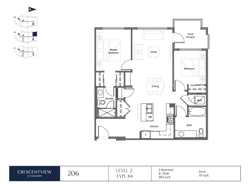  Floor Plan of Crescentview at Edgemont with undefined beds