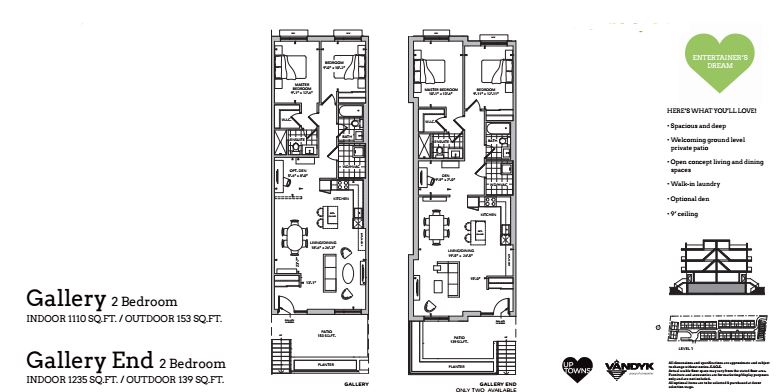  Floor Plan of UPtowns at Heart Lake with undefined beds