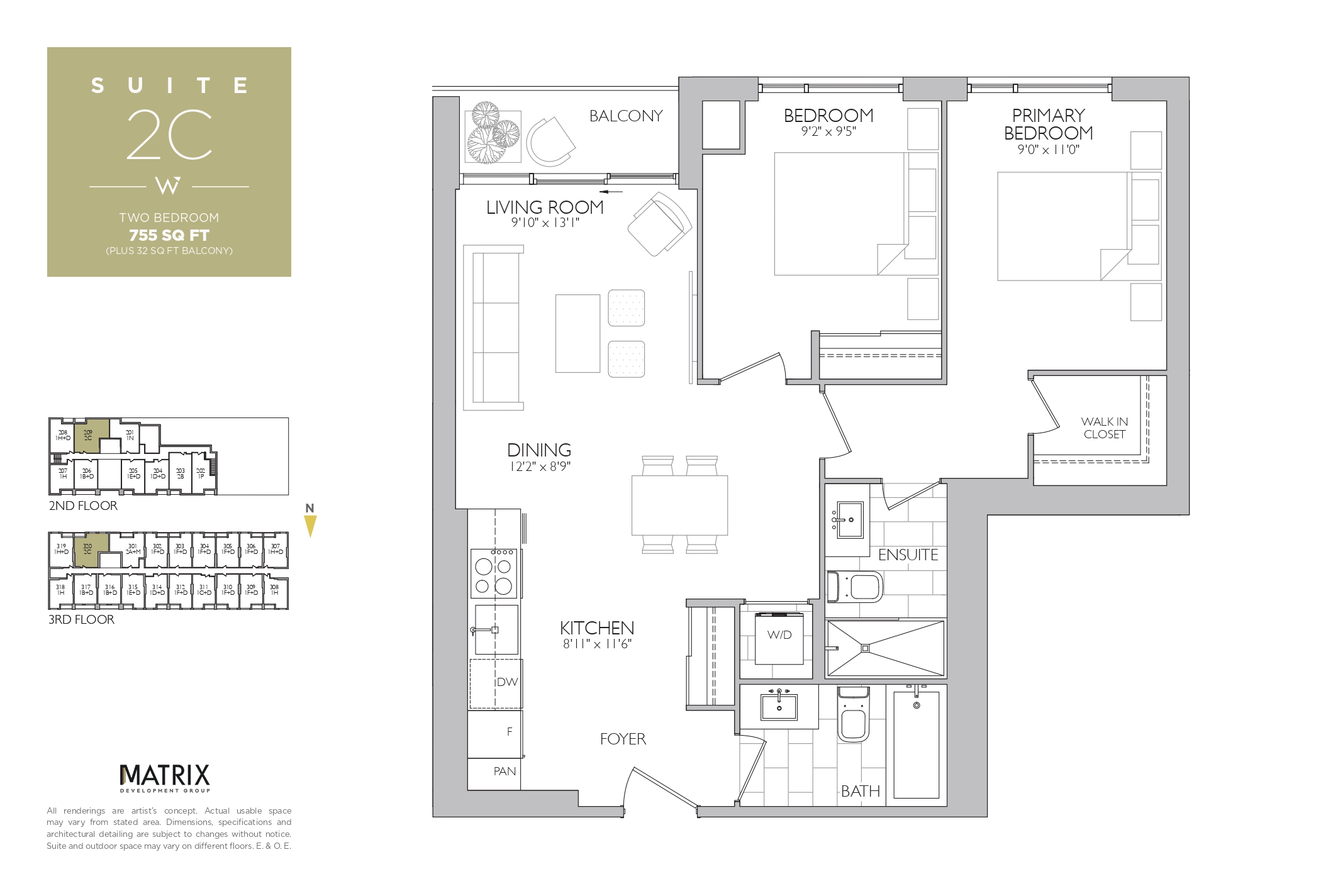  Floor Plan of Westgate on Main Condos with undefined beds