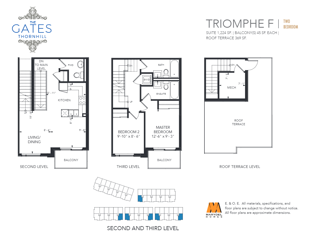  Floor Plan of Gates of Thornhill  with undefined beds