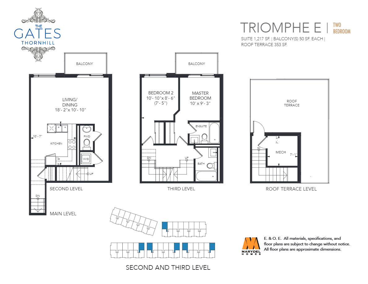  Floor Plan of Gates of Thornhill  with undefined beds