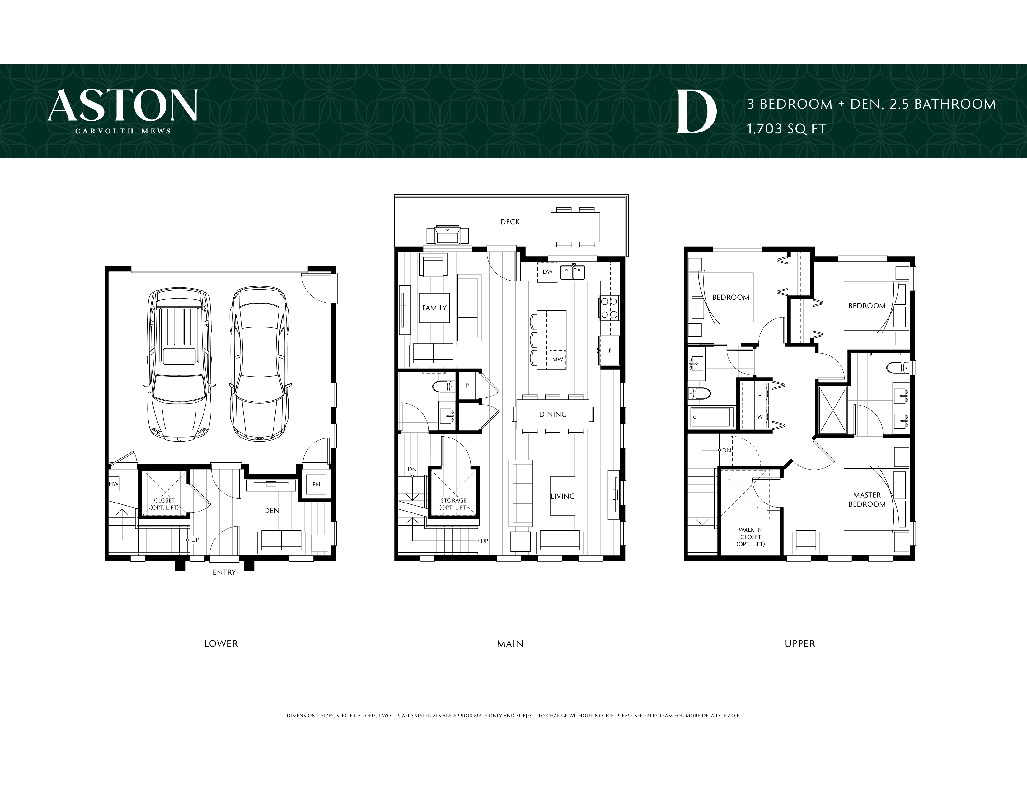  Floor Plan of Aston Towns with undefined beds