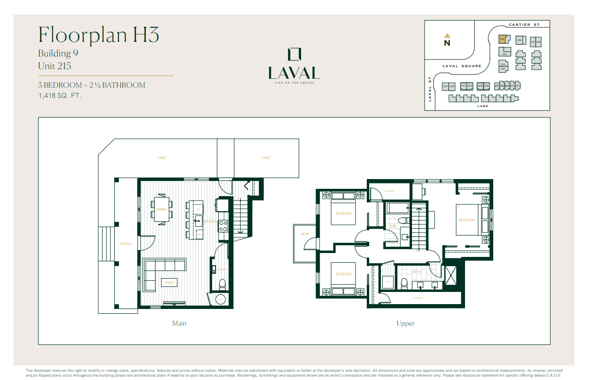  Floor Plan of Laval Towns with undefined beds