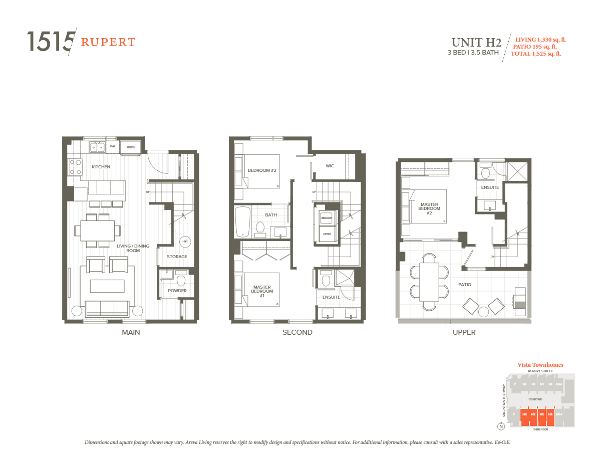  Floor Plan of 1515 Rupert Towns with undefined beds
