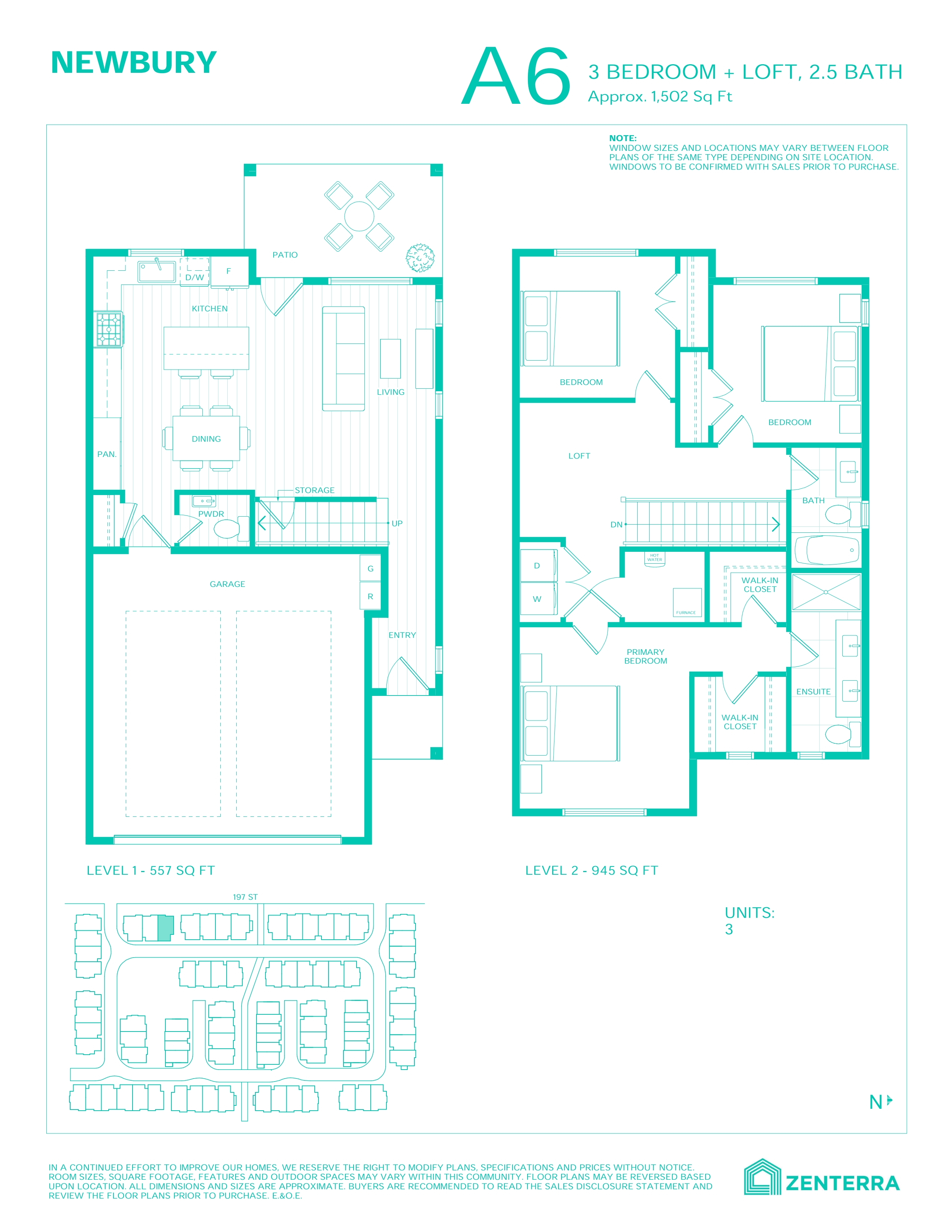  Floor Plan of Newbury Towns with undefined beds
