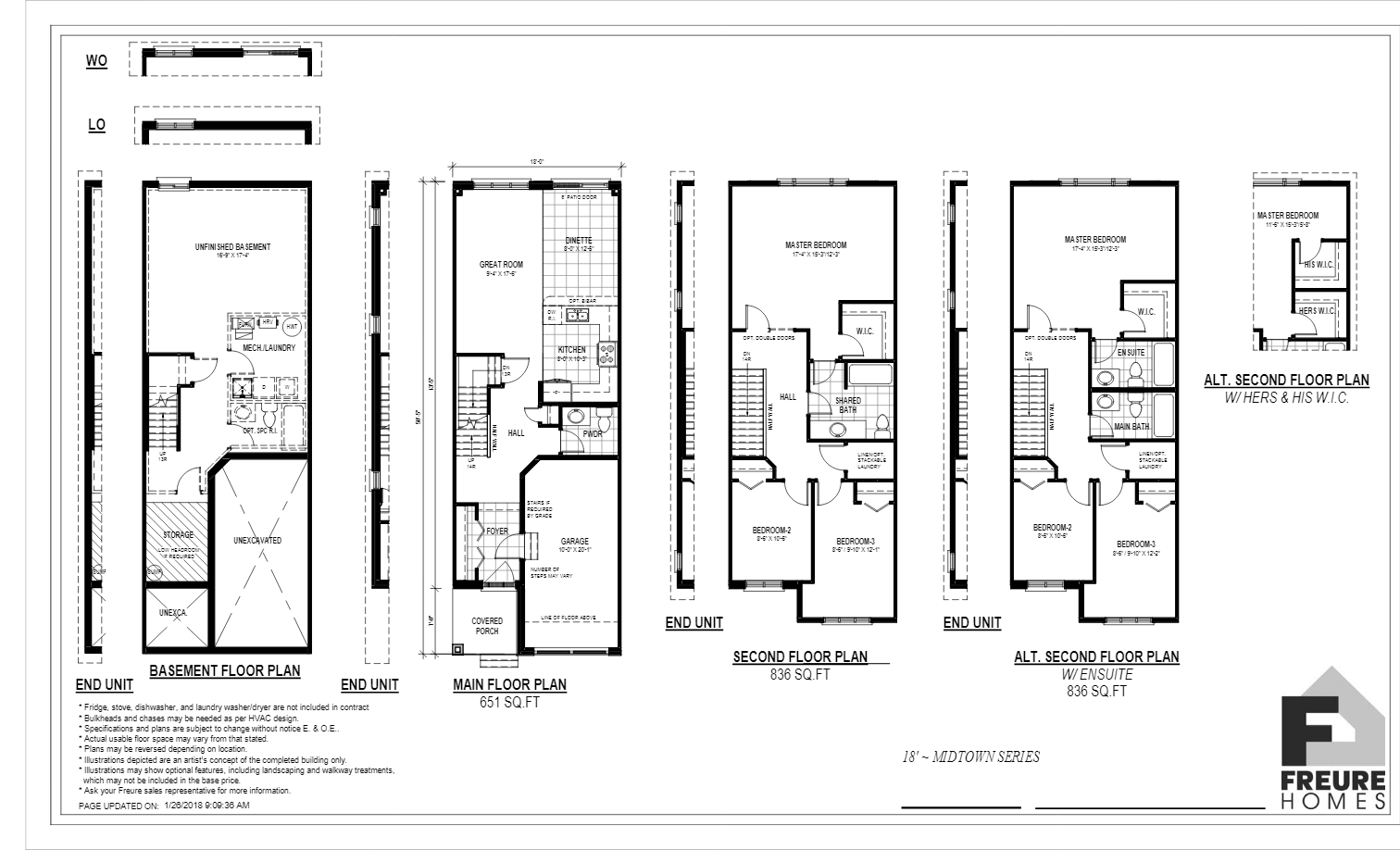  Floor Plan of Highland Trails with undefined beds