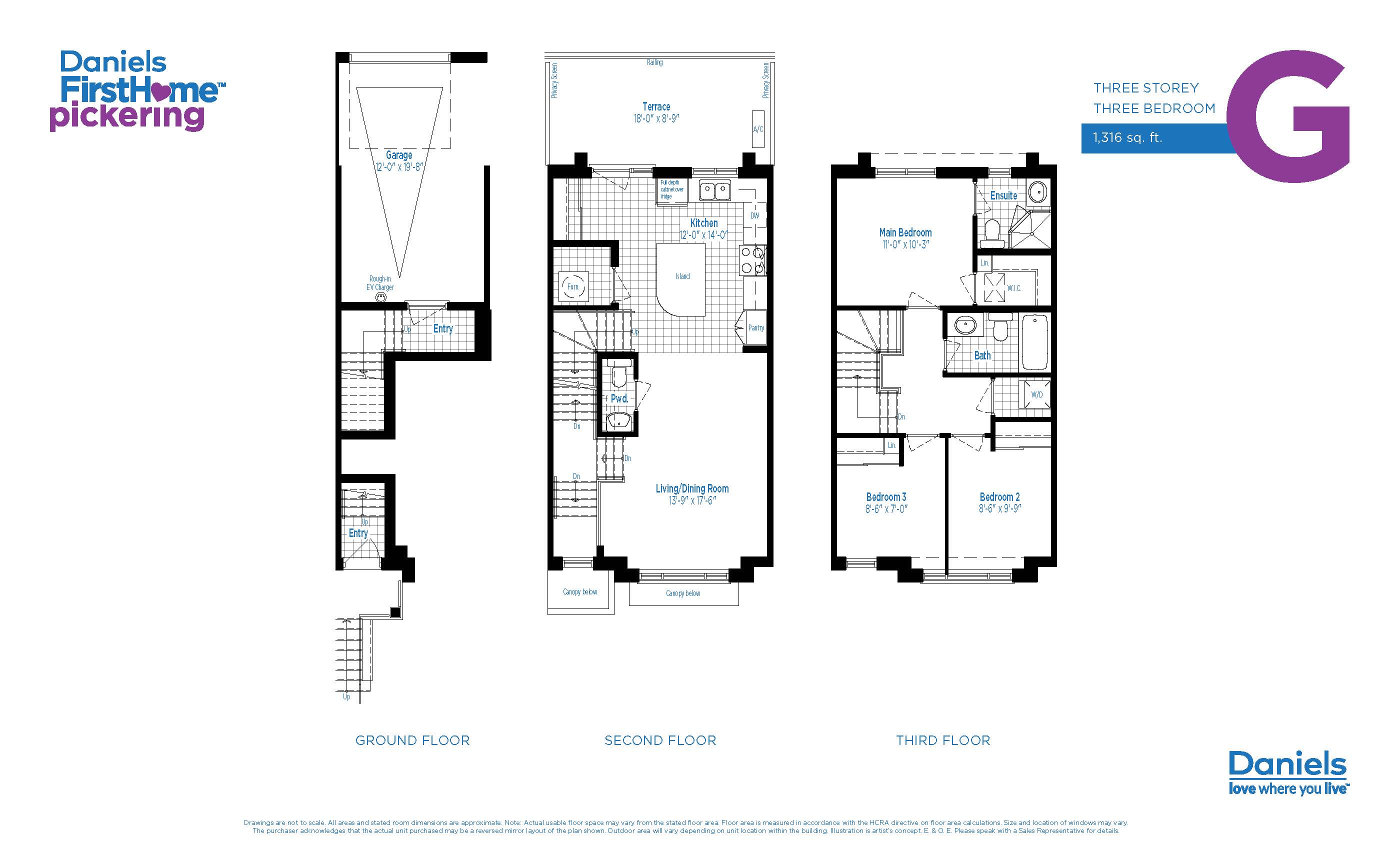  Floor Plan of Daniels FirstHome with undefined beds