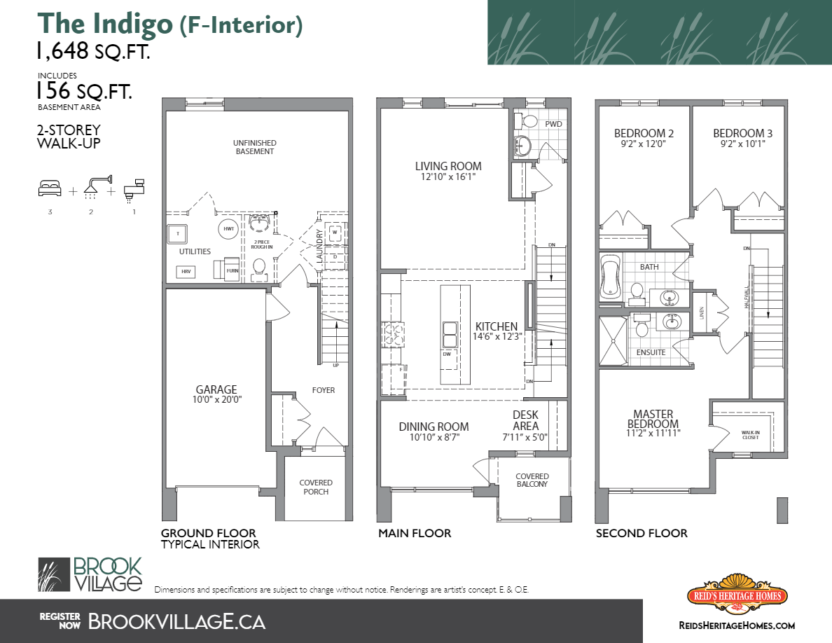  Floor Plan of Brook Village with undefined beds