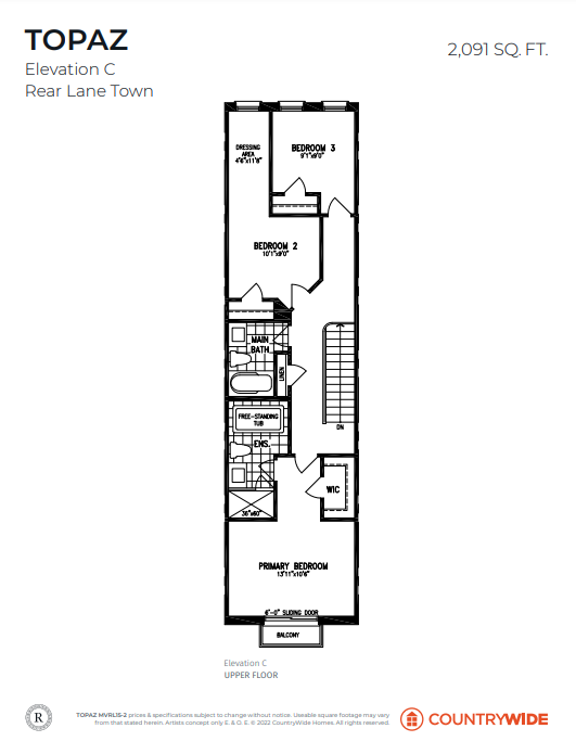  Floor Plan of Mayfield Village with undefined beds