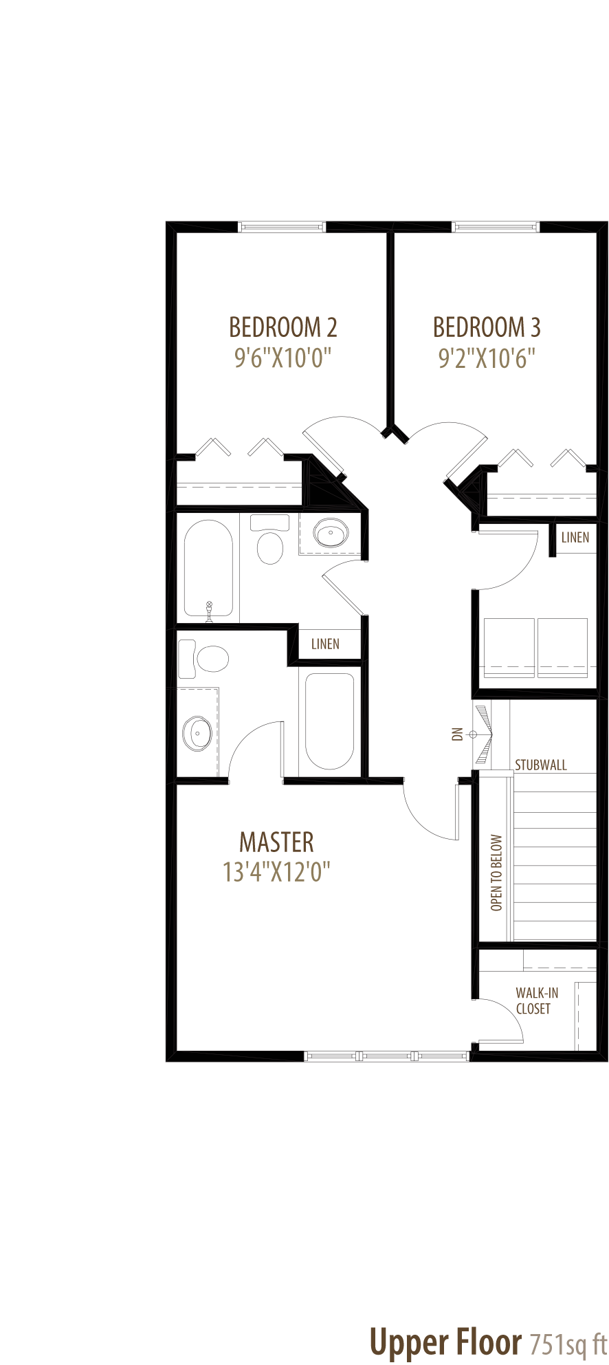  Floor Plan of Wolf Willow  with undefined beds