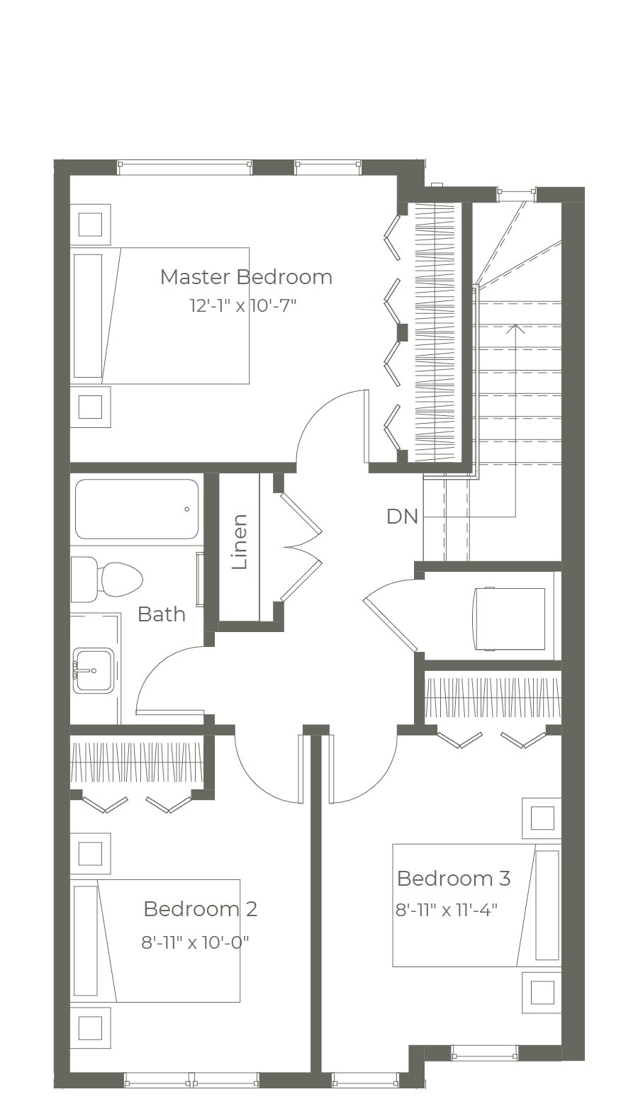  Floor Plan of Symon Towns by Partners with undefined beds