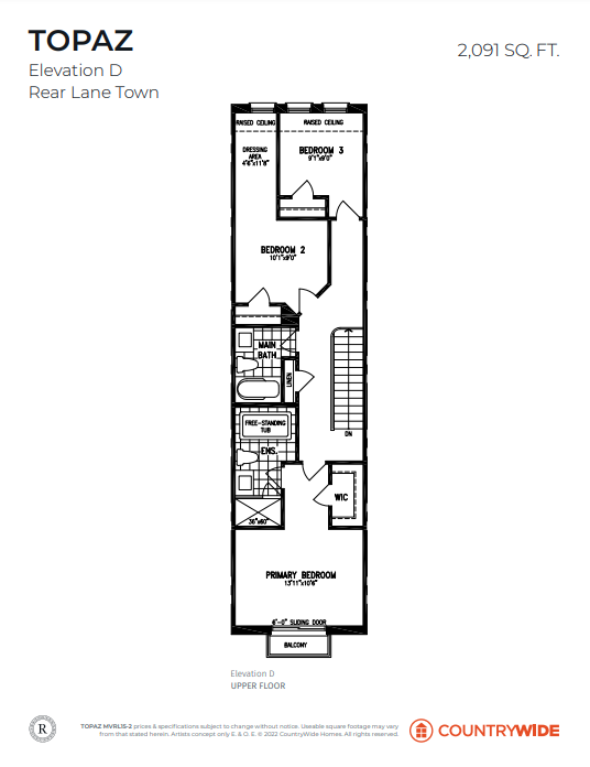  Floor Plan of Mayfield Village with undefined beds
