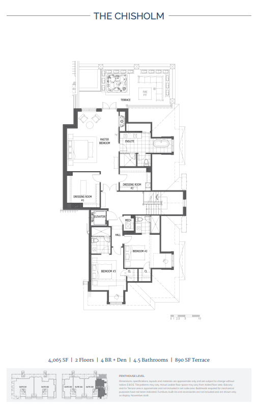  Floor Plan of 331 Sheddon Avenue Condos with undefined beds