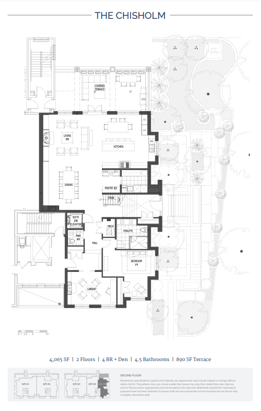  Floor Plan of 331 Sheddon Avenue Condos with undefined beds