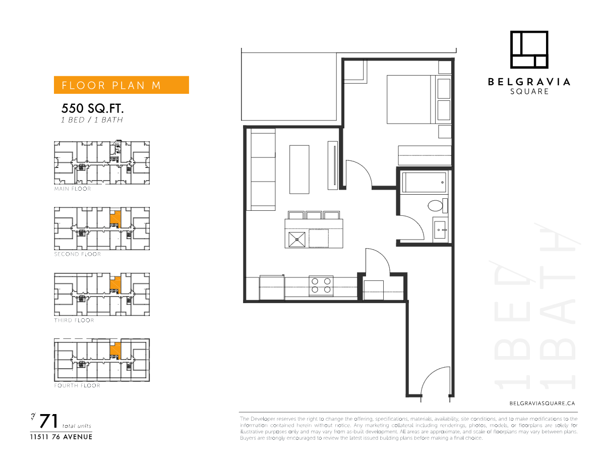 201 Floor Plan of Belgravia Square Condos with undefined beds