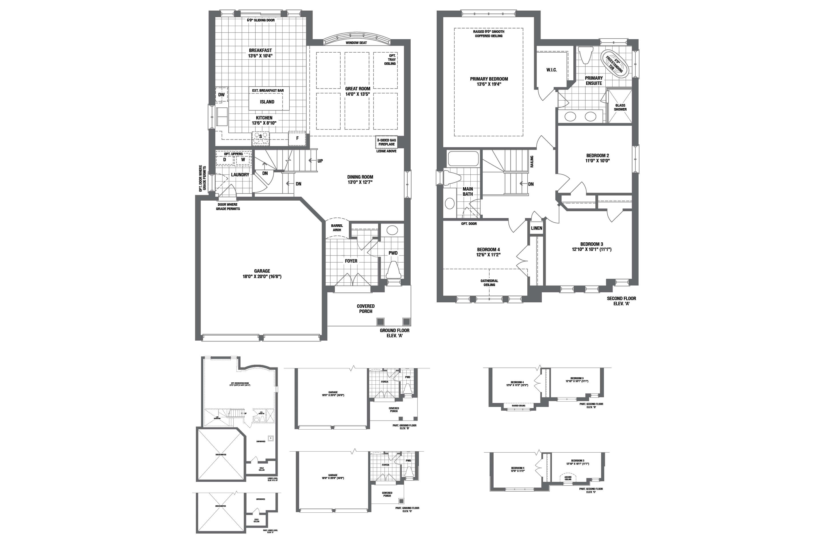  Floor Plan of Mayfield Collection with undefined beds