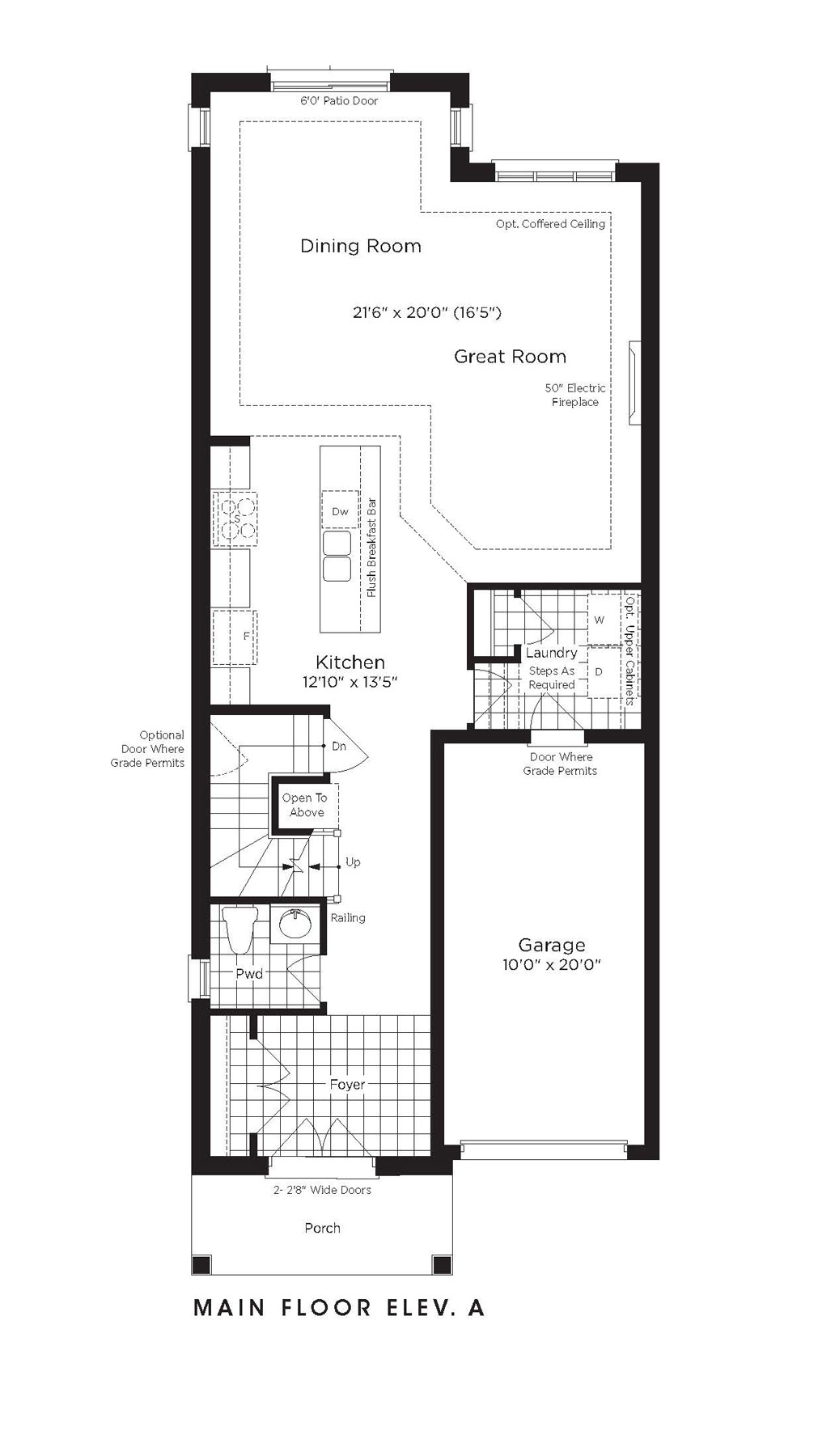  Floor Plan of Alcona by the Lake with undefined beds