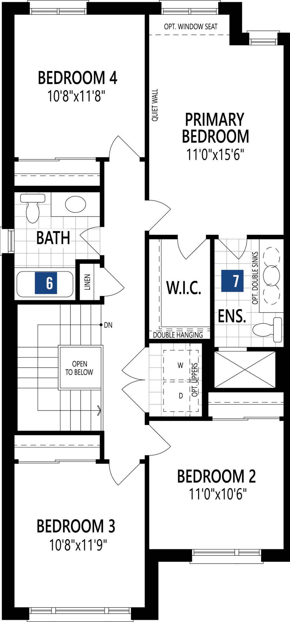  Floor Plan of Mount Pleasant North with undefined beds