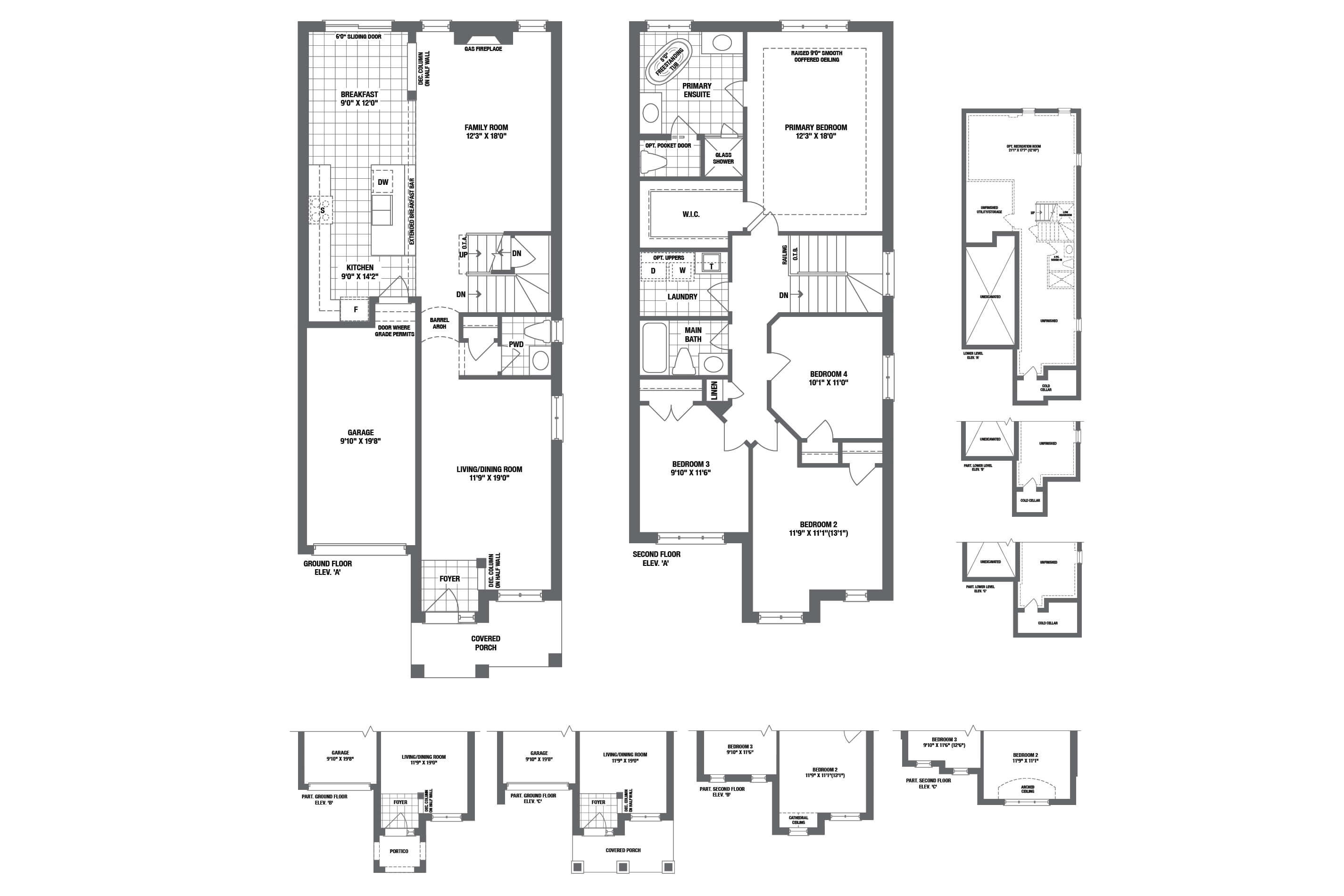  Floor Plan of Mayfield Collection with undefined beds