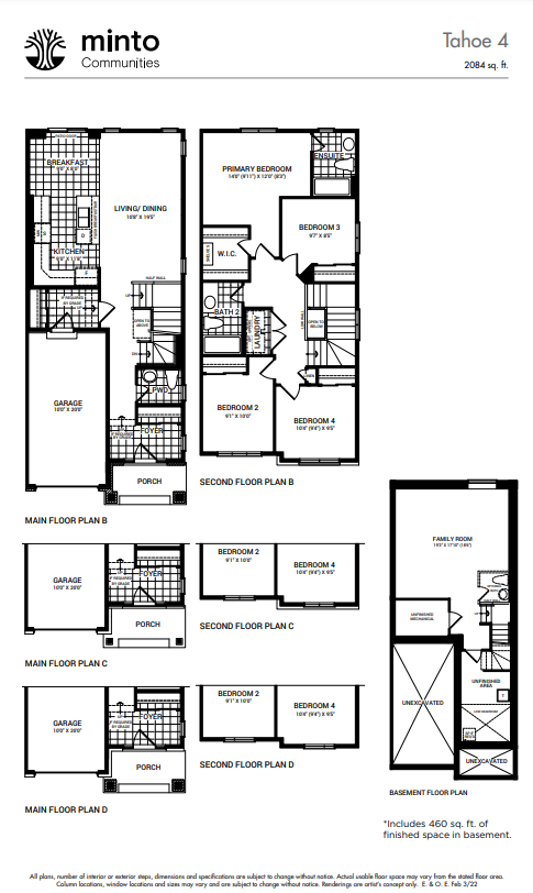  Floor Plan of Avalon West with undefined beds