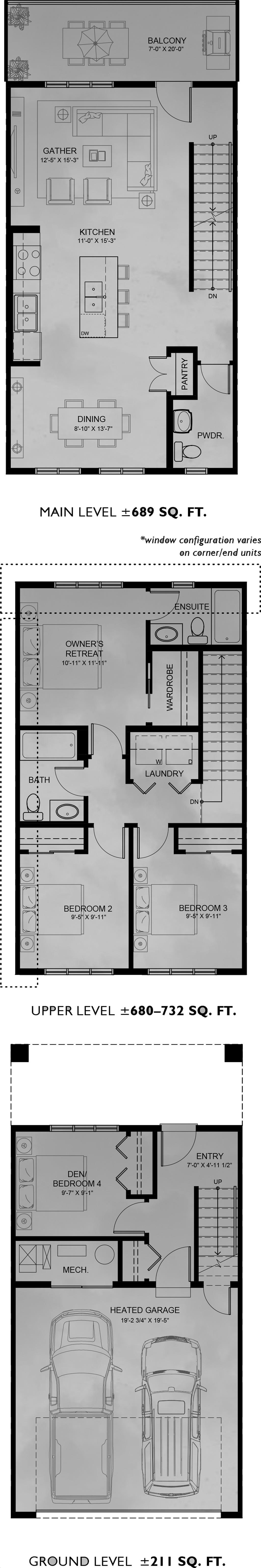  Floor Plan of Briarfield Towns with undefined beds