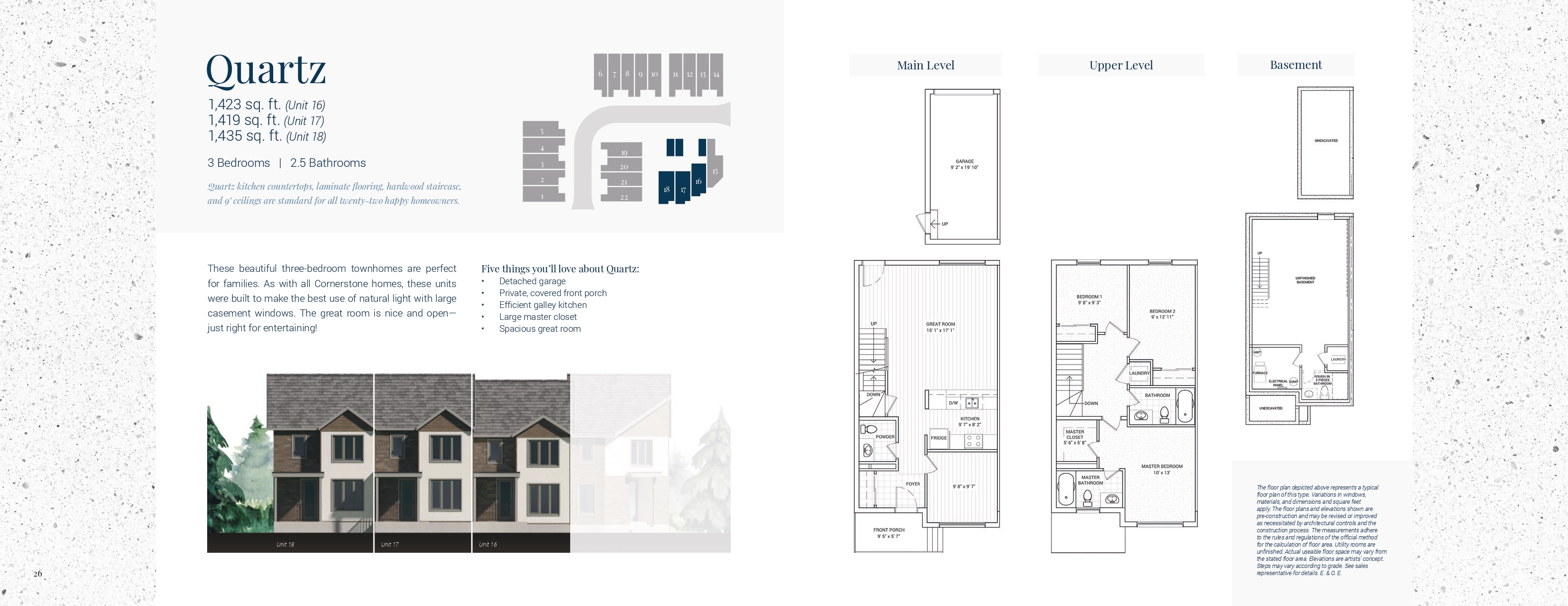  Floor Plan of Cornerstone Towns Lefroy with undefined beds