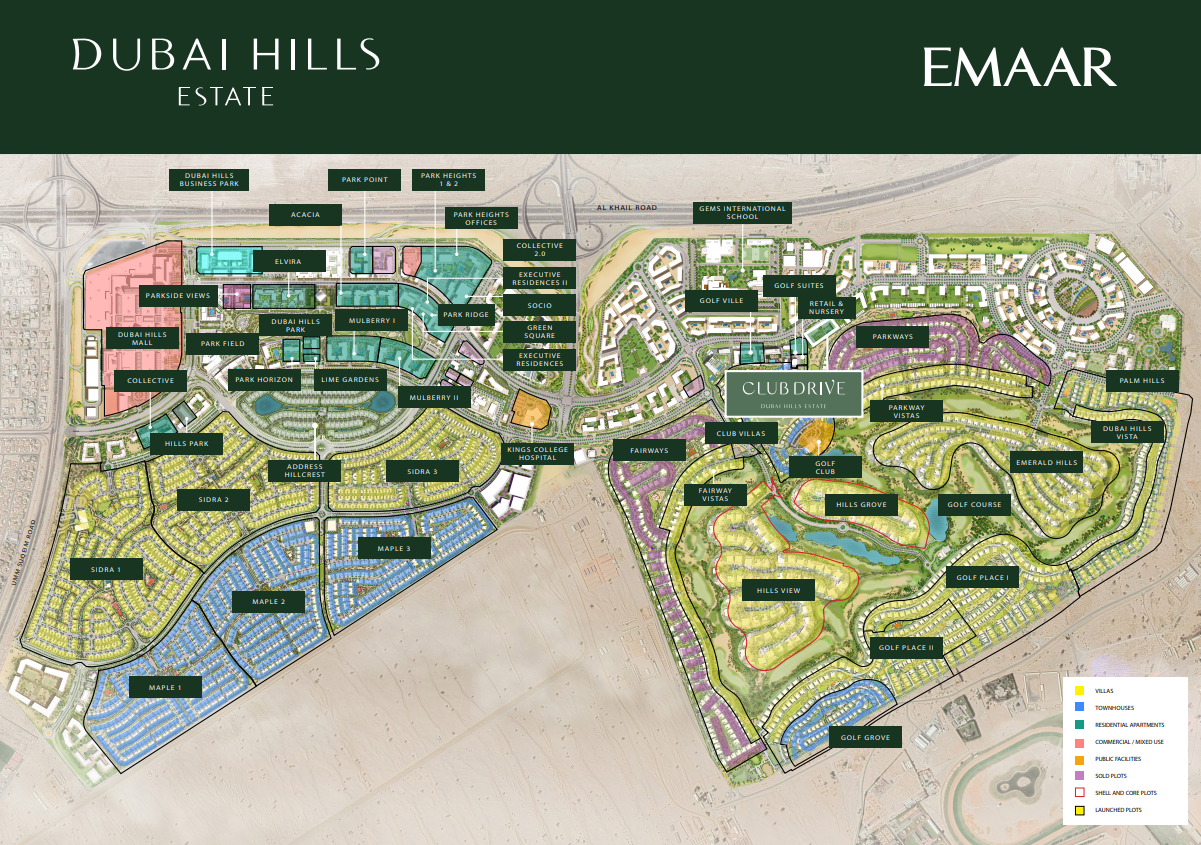 Club Drive located at Dubai Hills Estate, Dubai image