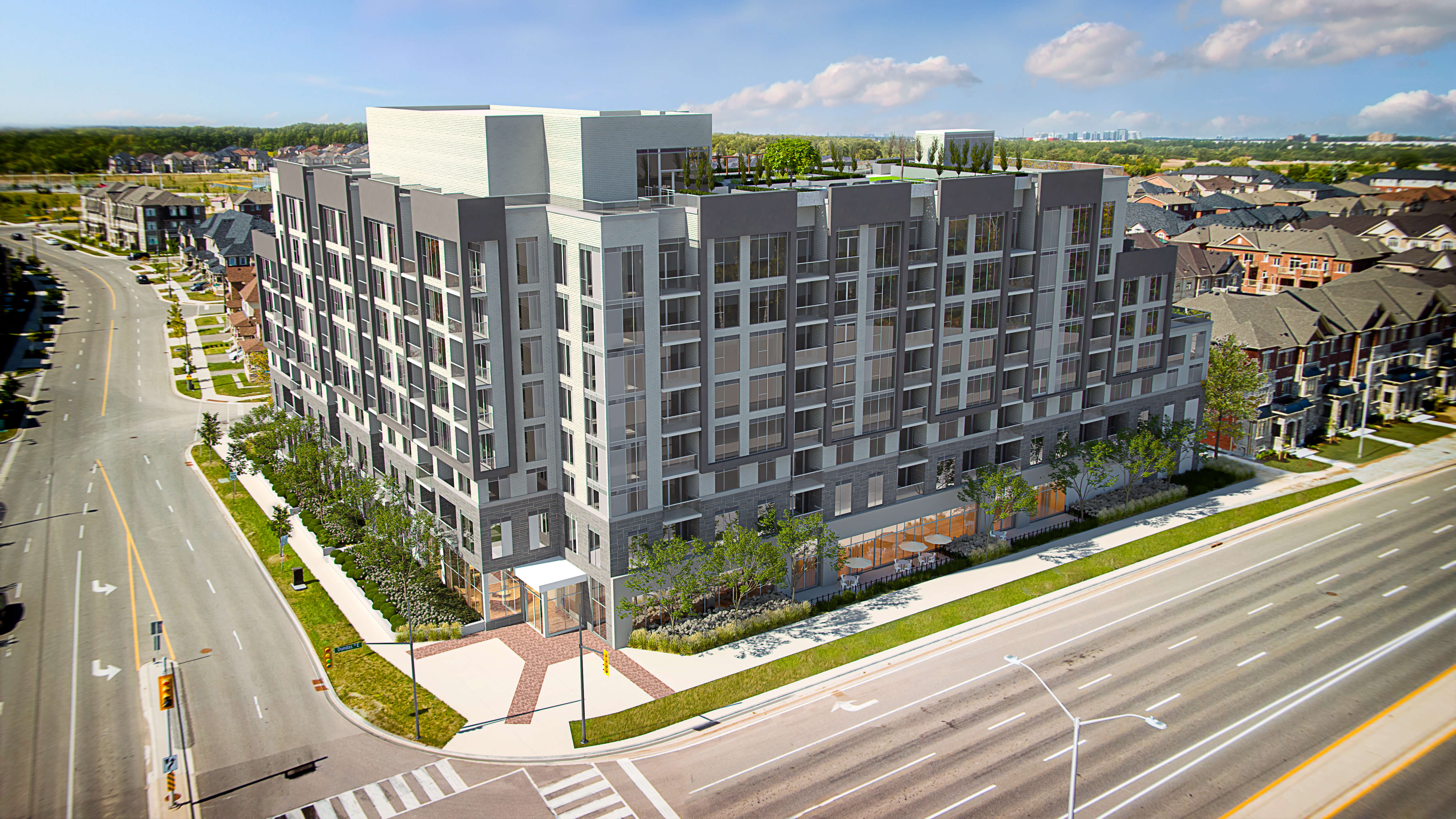 The Post Condos located at Postridge Drive & Dundas Street East, Oakville, ON image