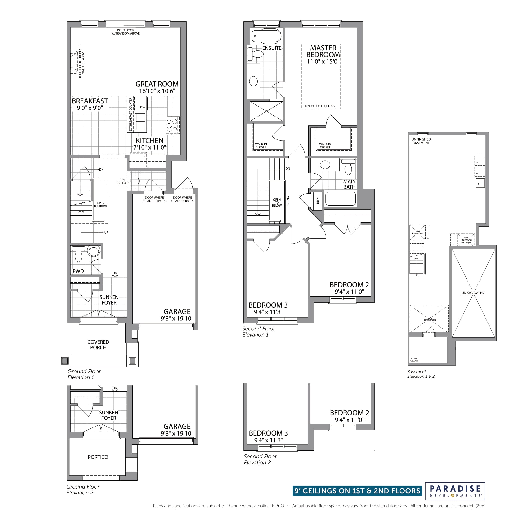  Floor Plan of High Point with undefined beds