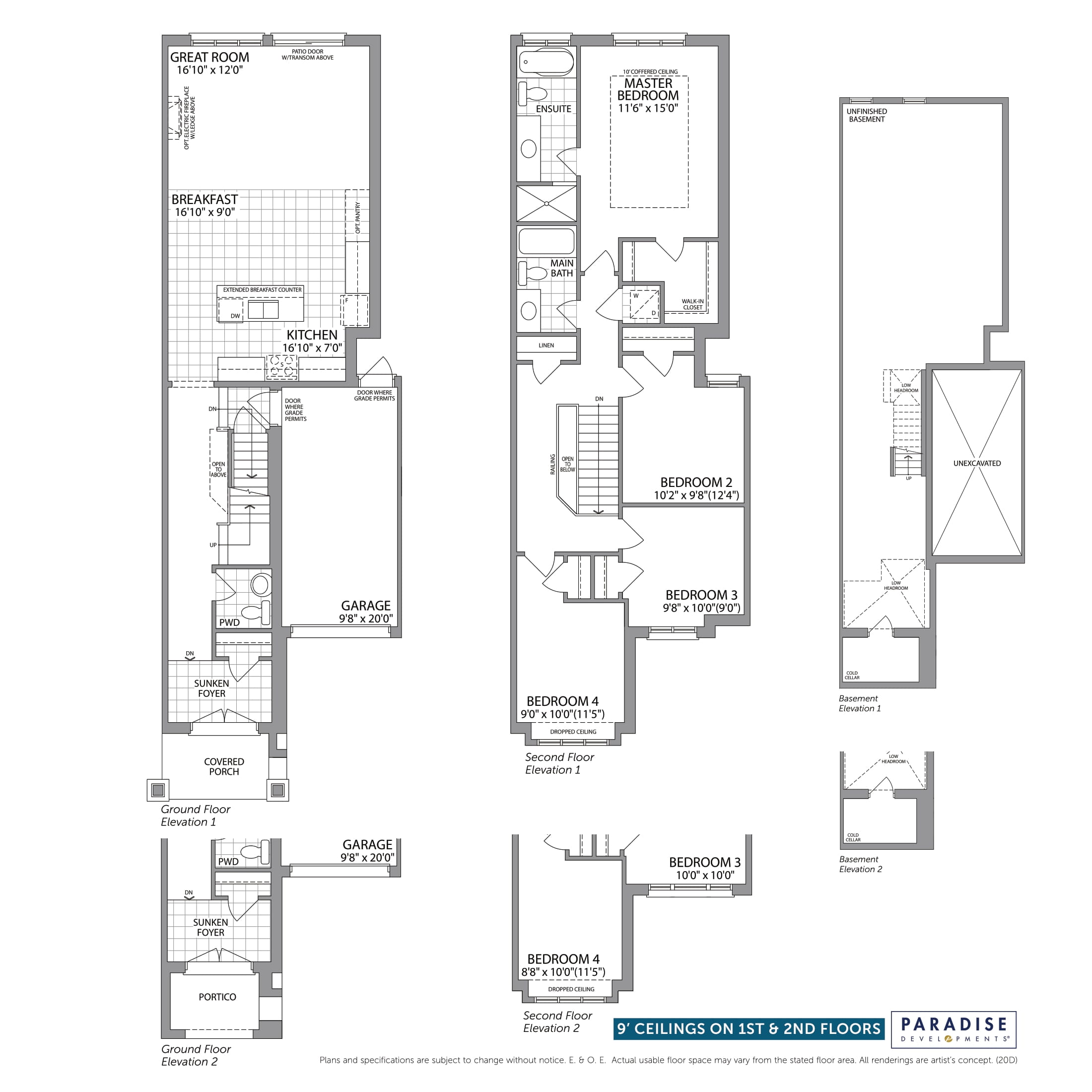  Floor Plan of High Point with undefined beds