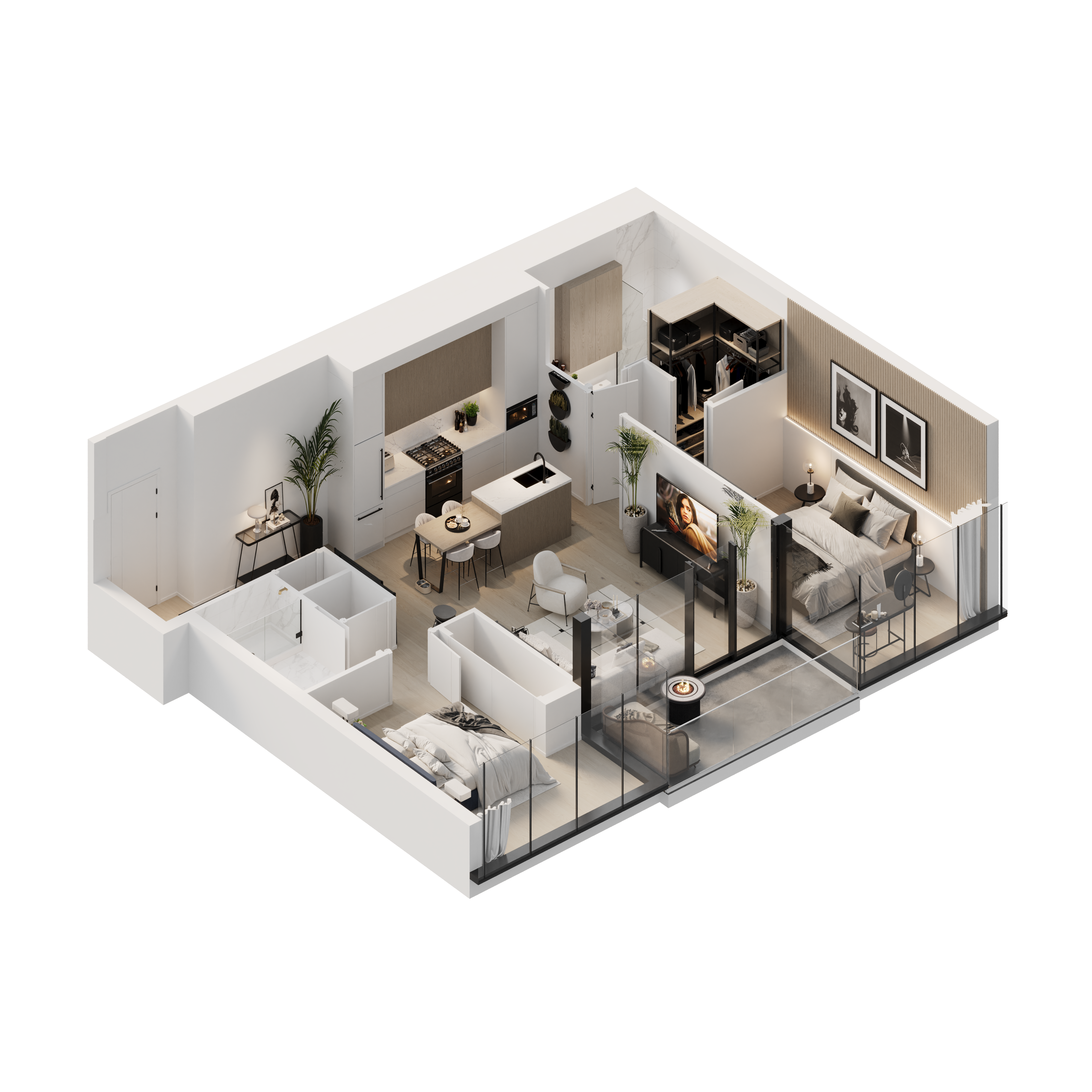 Floor Plan of LINCOLN TOWER Condos with undefined beds
