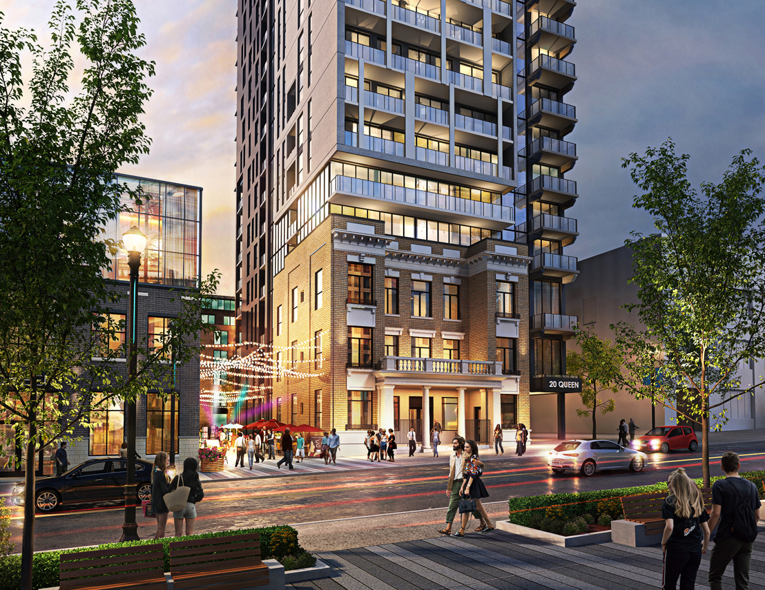 Q Condos located at 20 Queen Street North, Kitchener, ON image