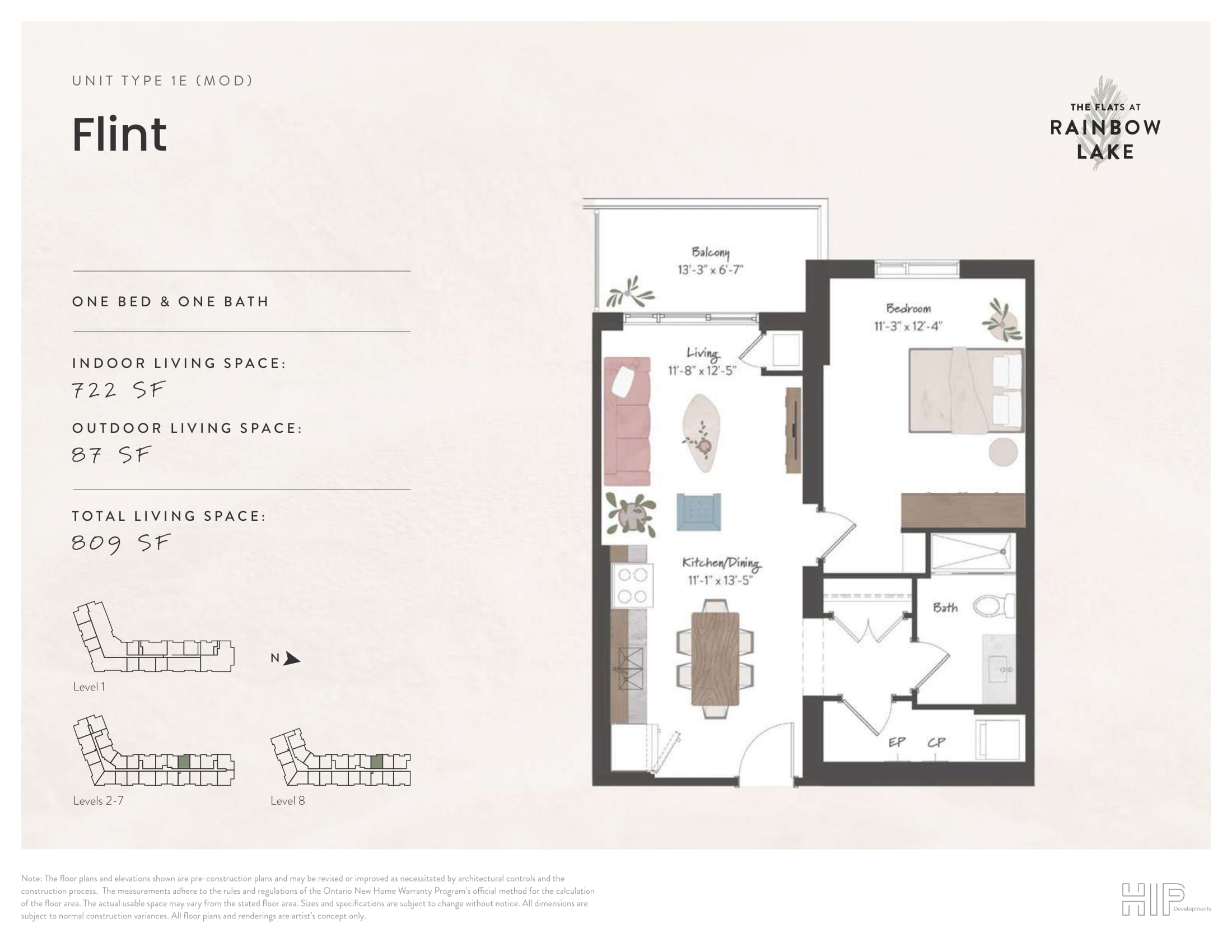  Floor Plan of The Flats at Rainbow Lake with undefined beds