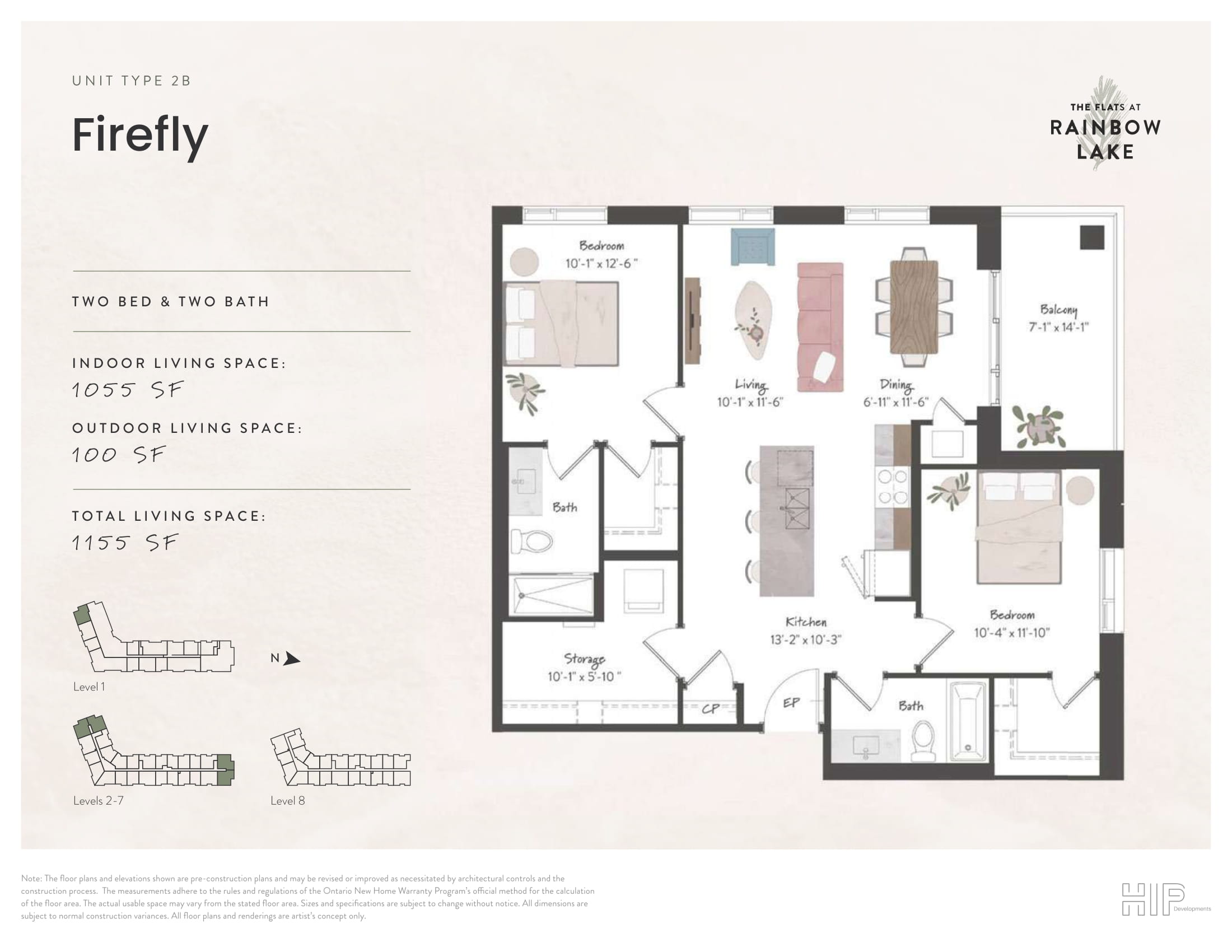  Floor Plan of The Flats at Rainbow Lake with undefined beds